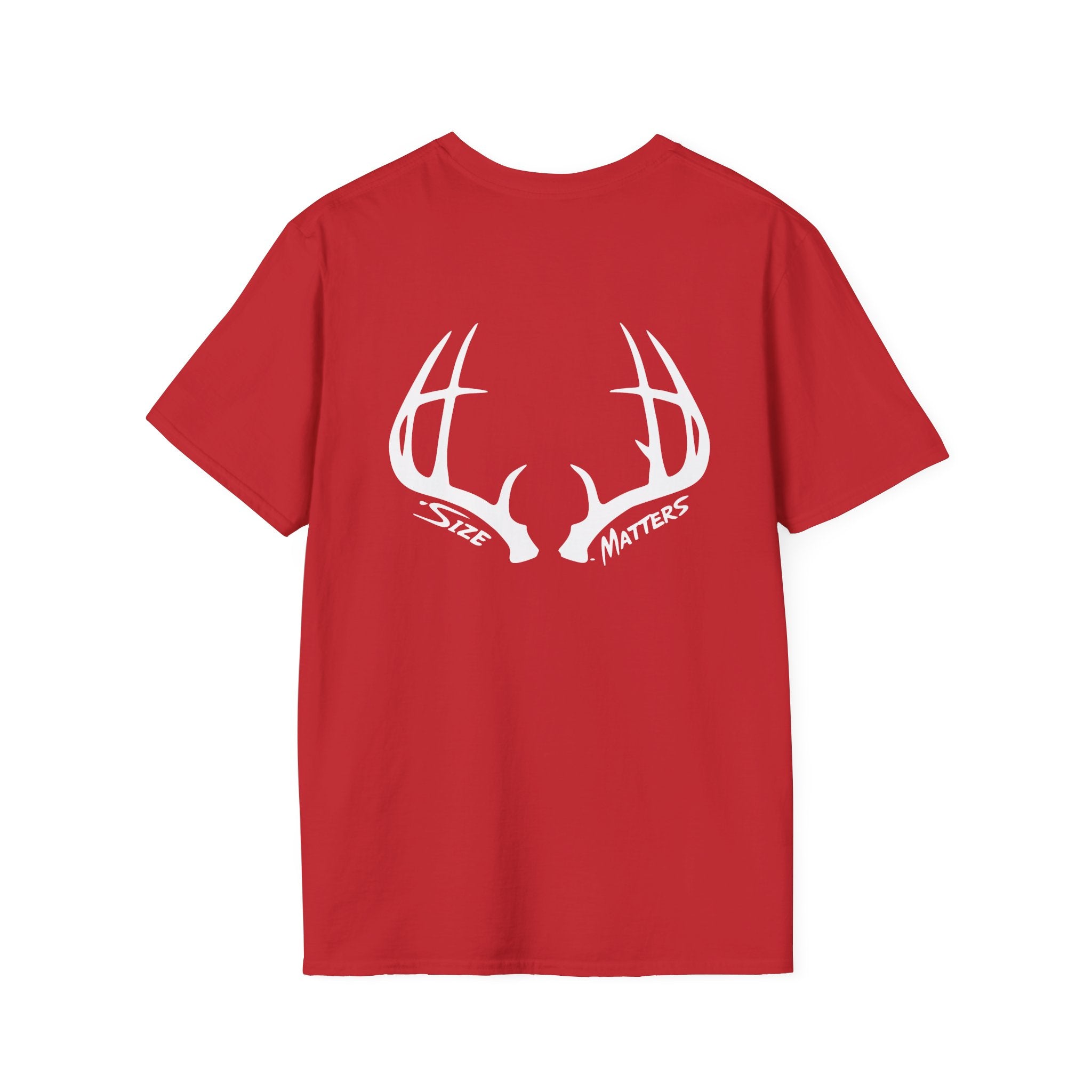 Whitetales Antler and Size Matters Logo T-Shirt