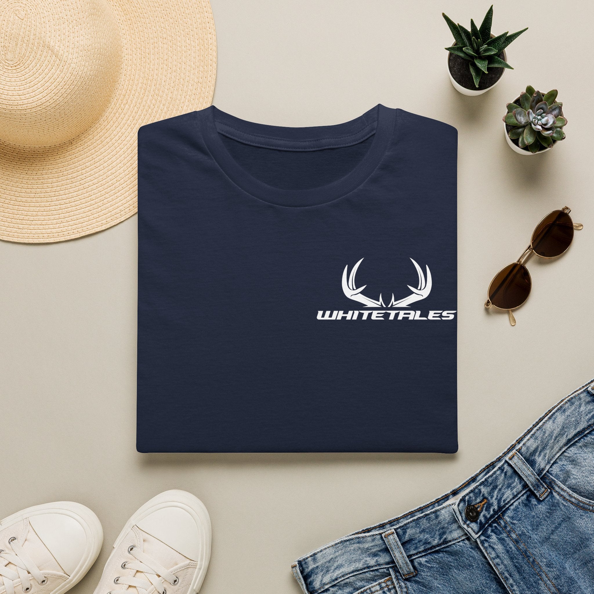 Whitetales Whitetails T-Shirt — Minimal Hunting Logo Tee