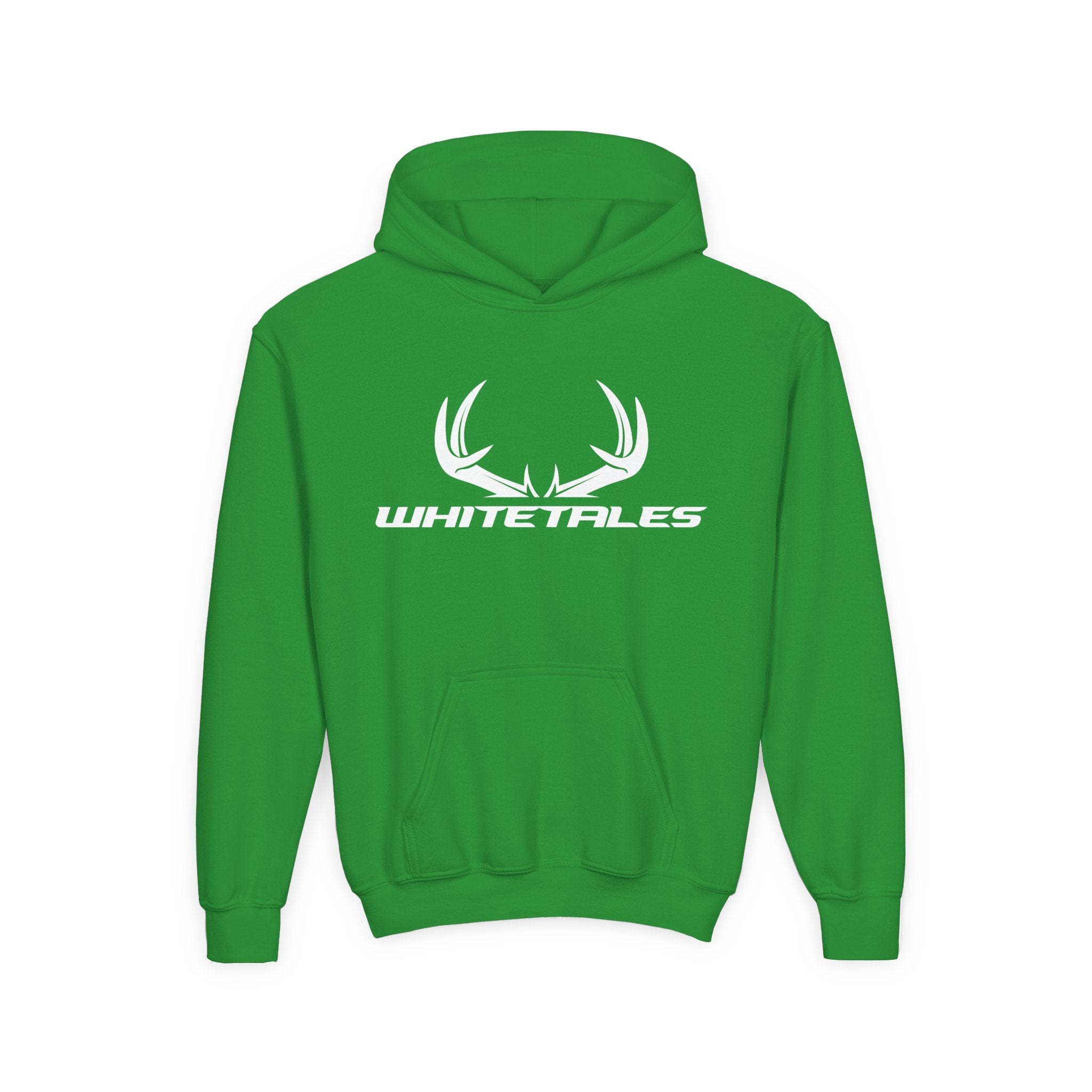 Youth Hoodie - Whitetales Deer Antler Logo Kids Sweatshirt