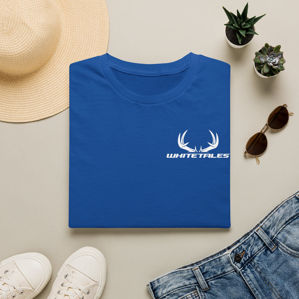 Whitetales Antler QuoteT-Shirt — Minimal Hunting Graphic Tee