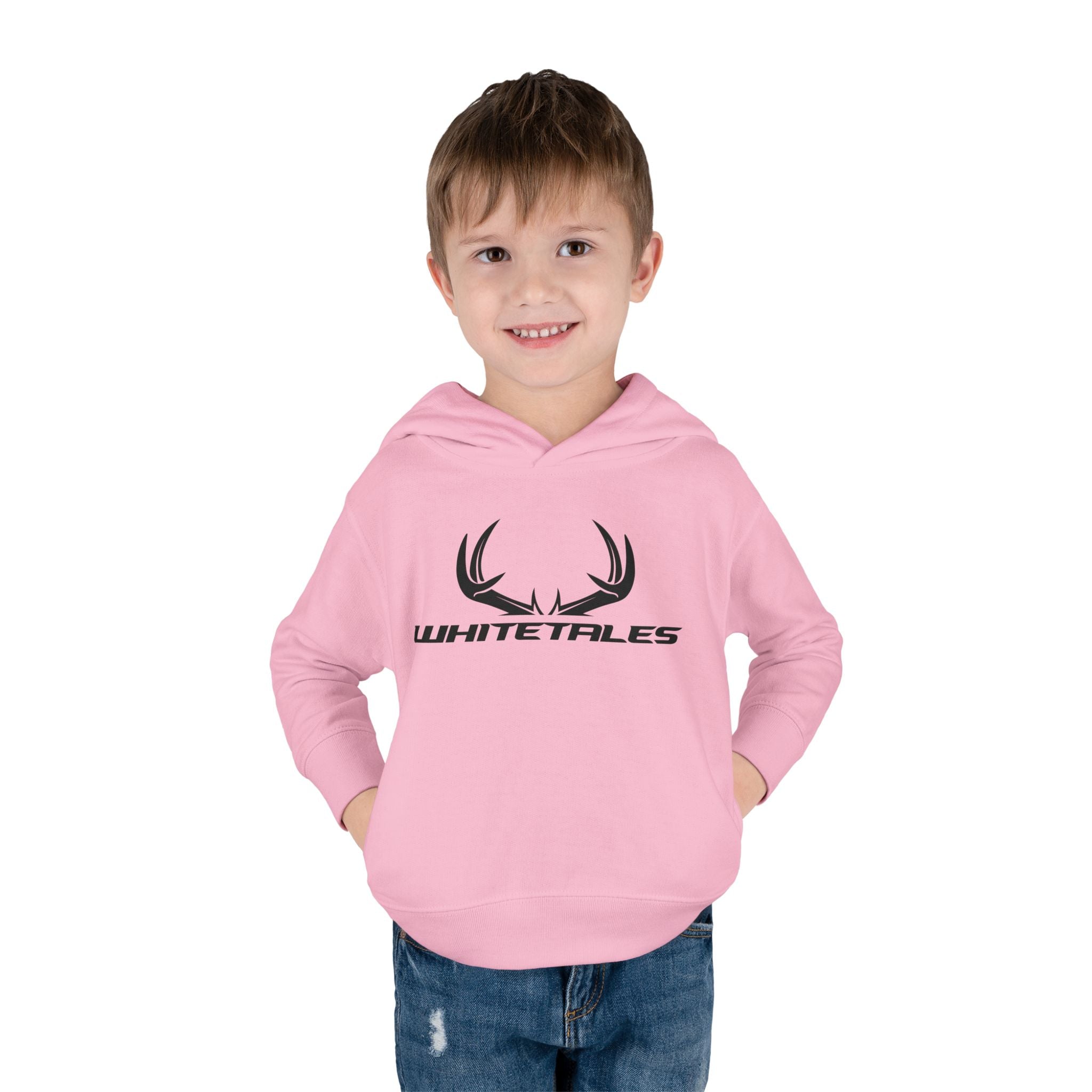 Youth Whitetales Toddler Hoodie — Antler Logo Toddler Pullover Fleece