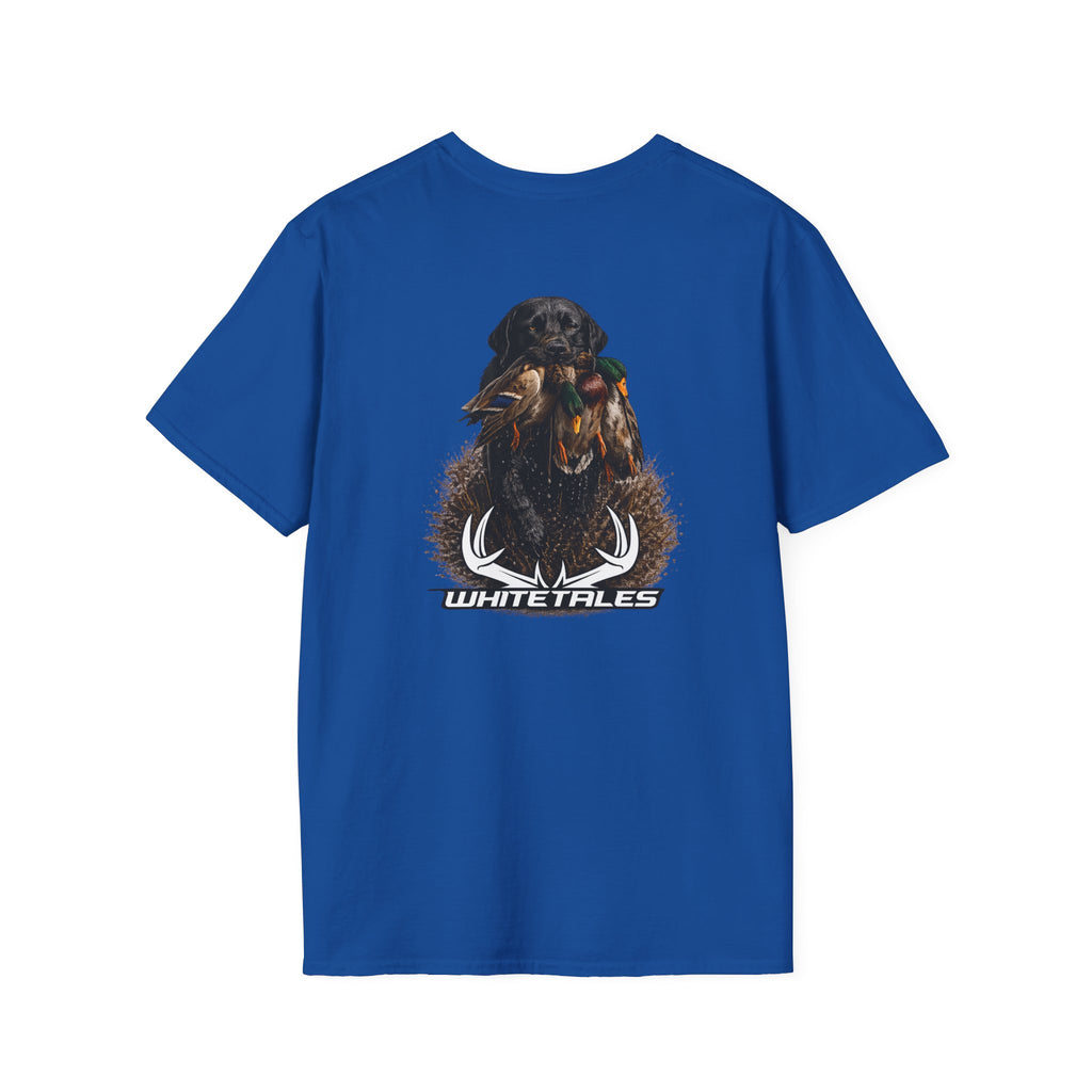 Whitetales Antler Black Lab Tee