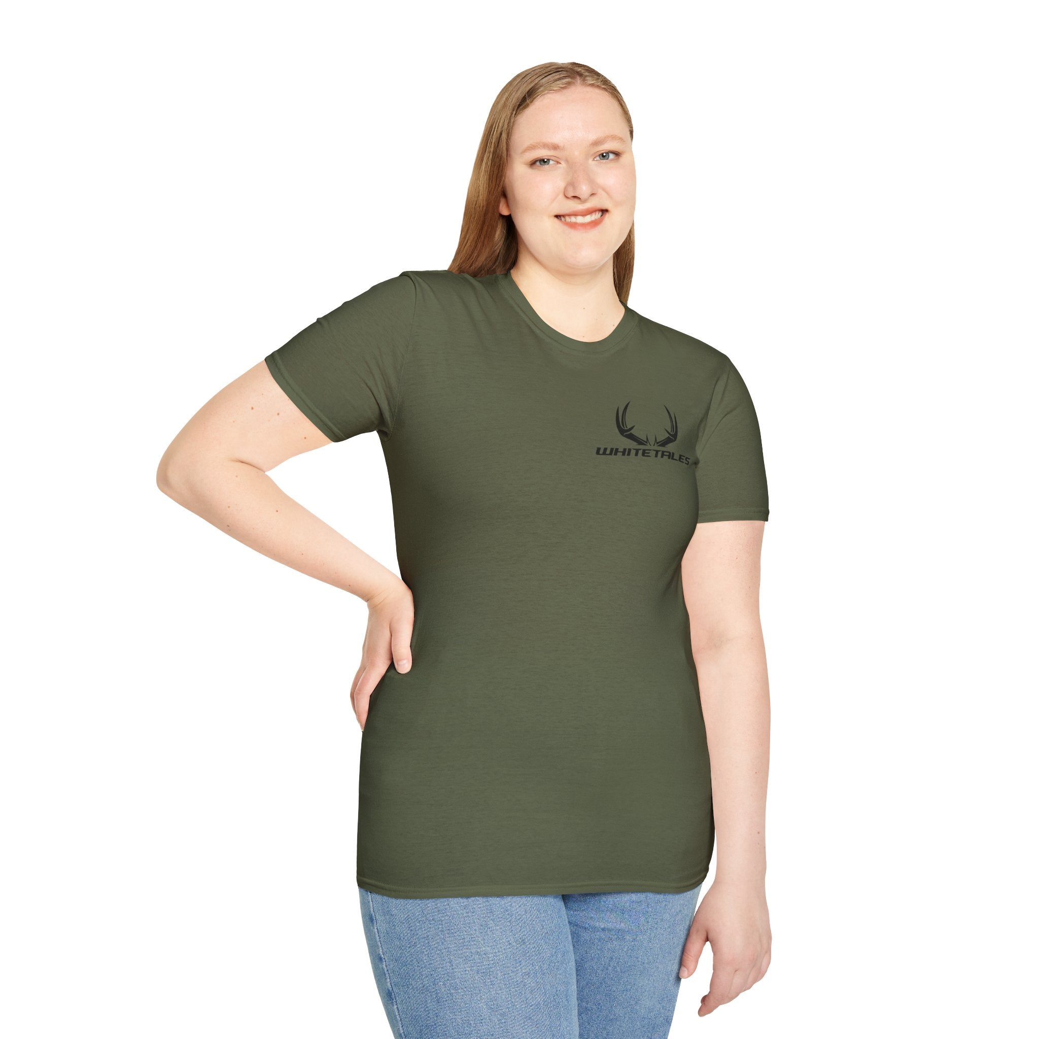 Whitetales Antler Logo T-Shirt
