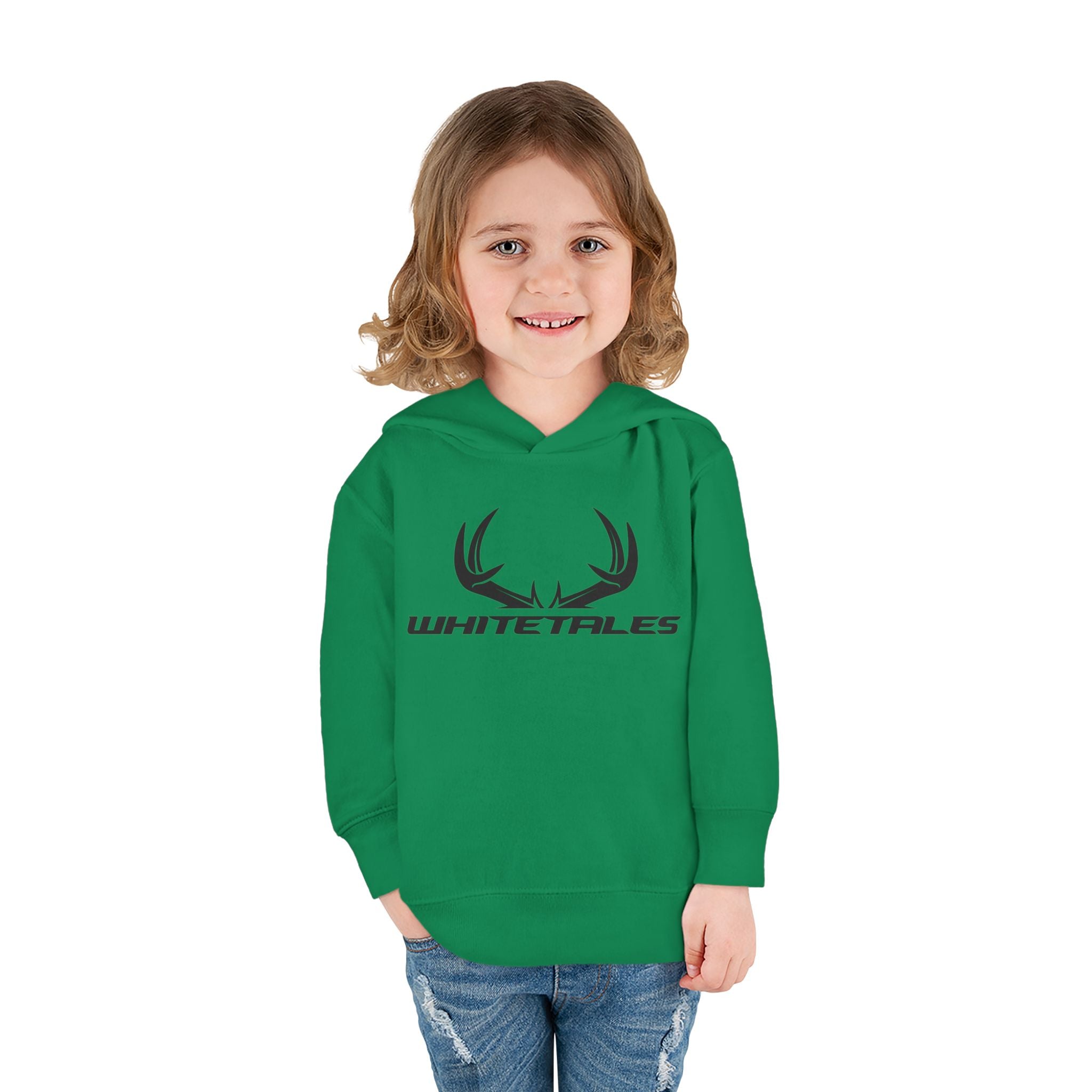 Youth Whitetales Toddler Hoodie — Antler Logo Toddler Pullover Fleece