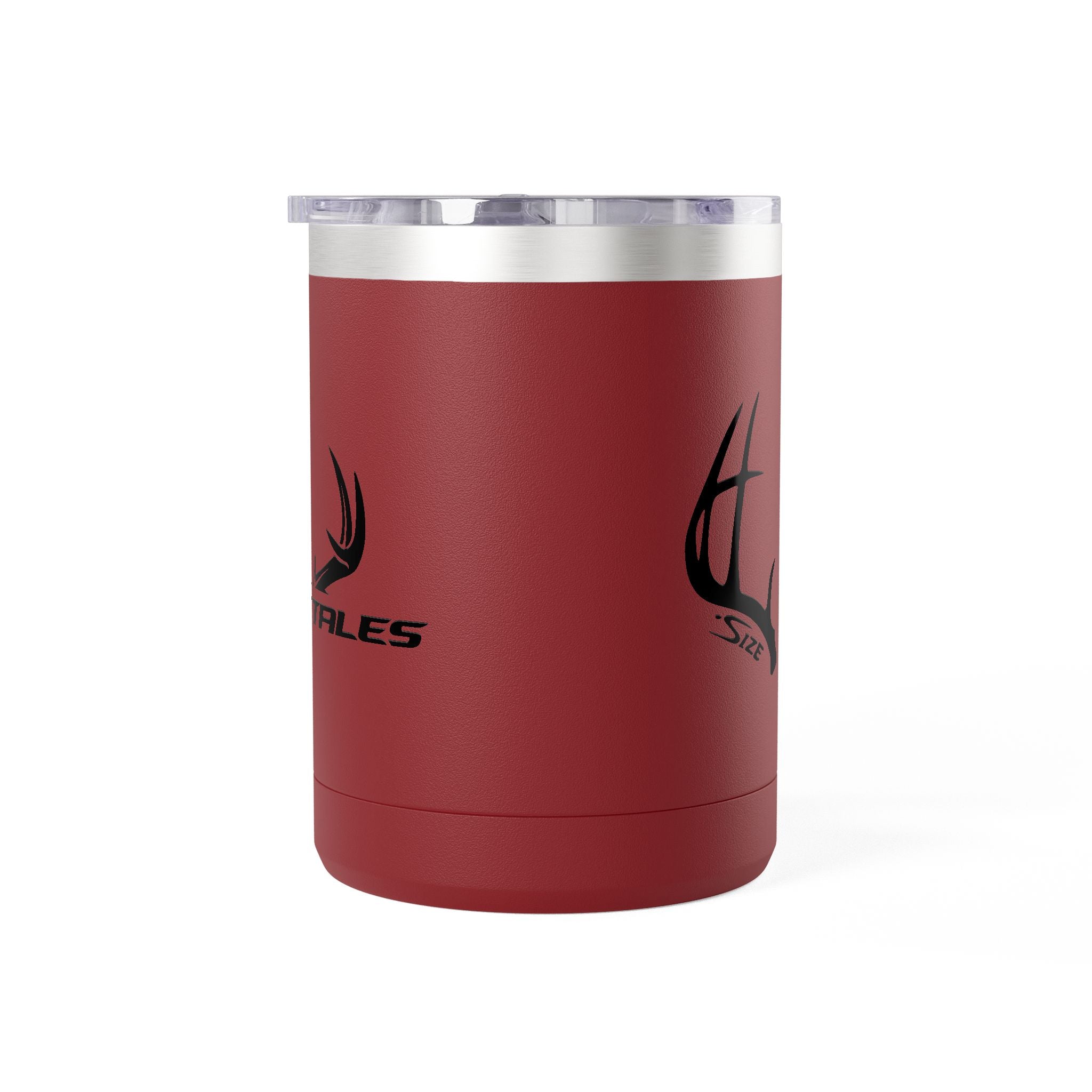15oz Antler Tumbler Mug — 'Size Matters' Hunting Coffee Travel Cup