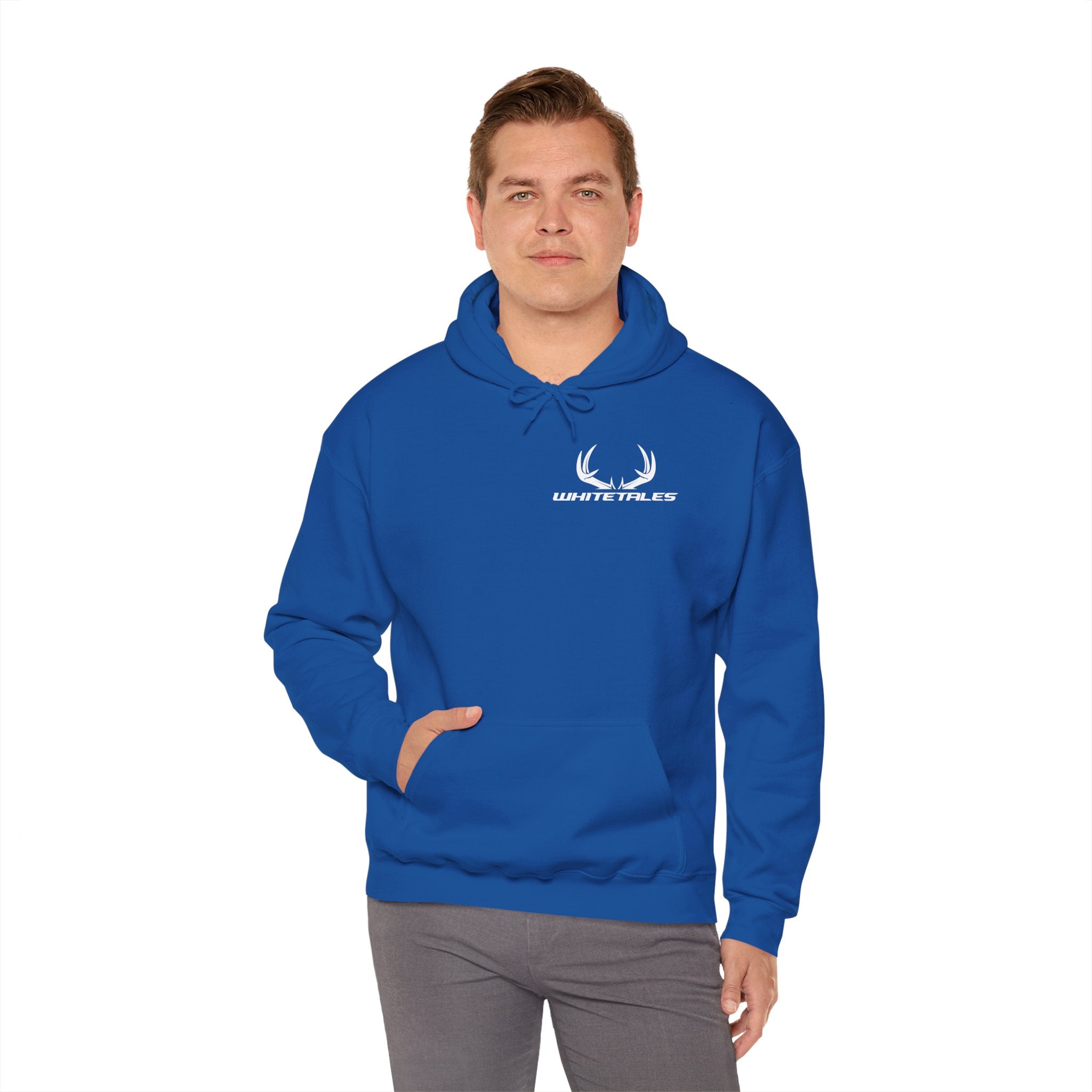 Blank White Hoodie — Classic Unisex Hooded Sweatshirt