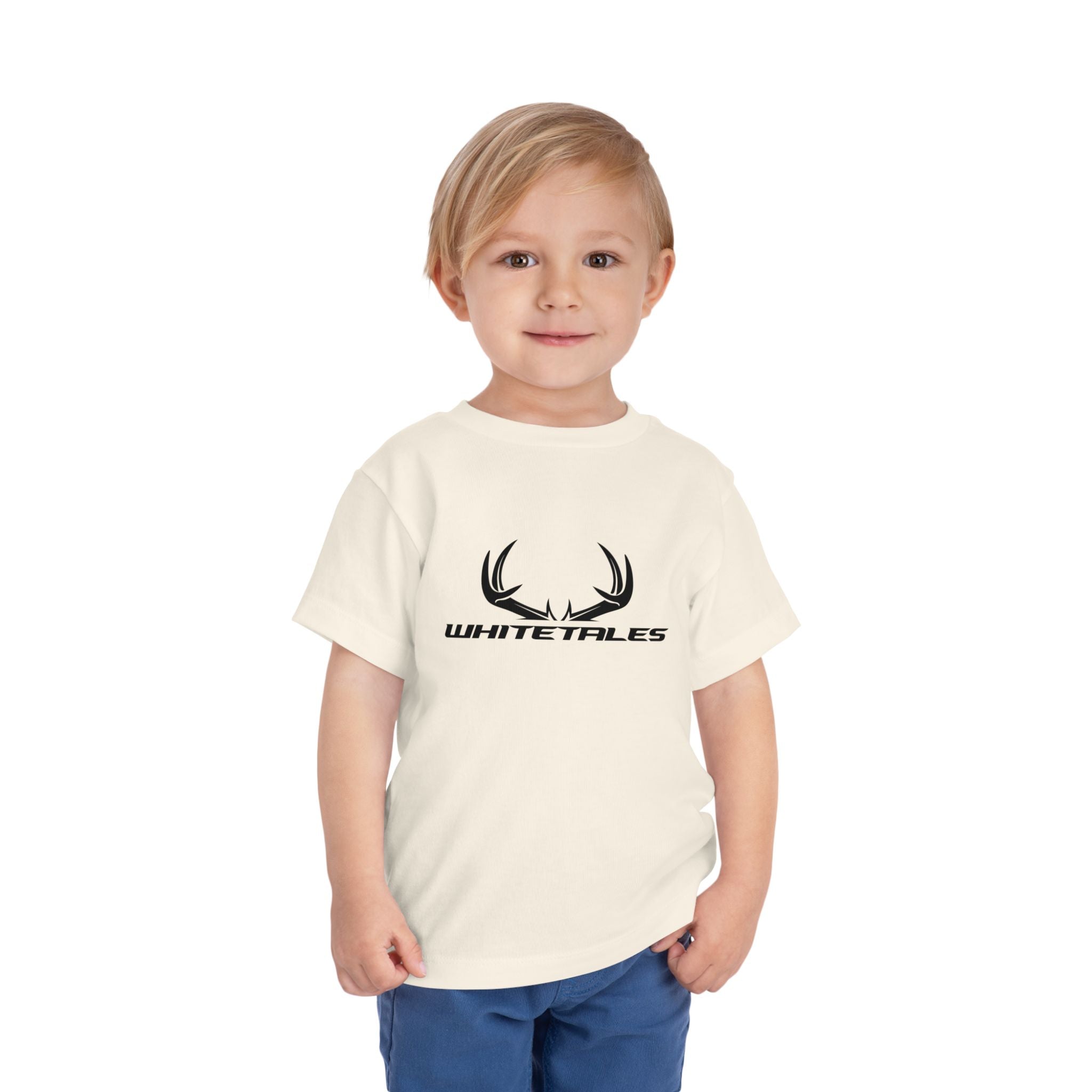 WhiteTales Antler Logo Toddler Tee