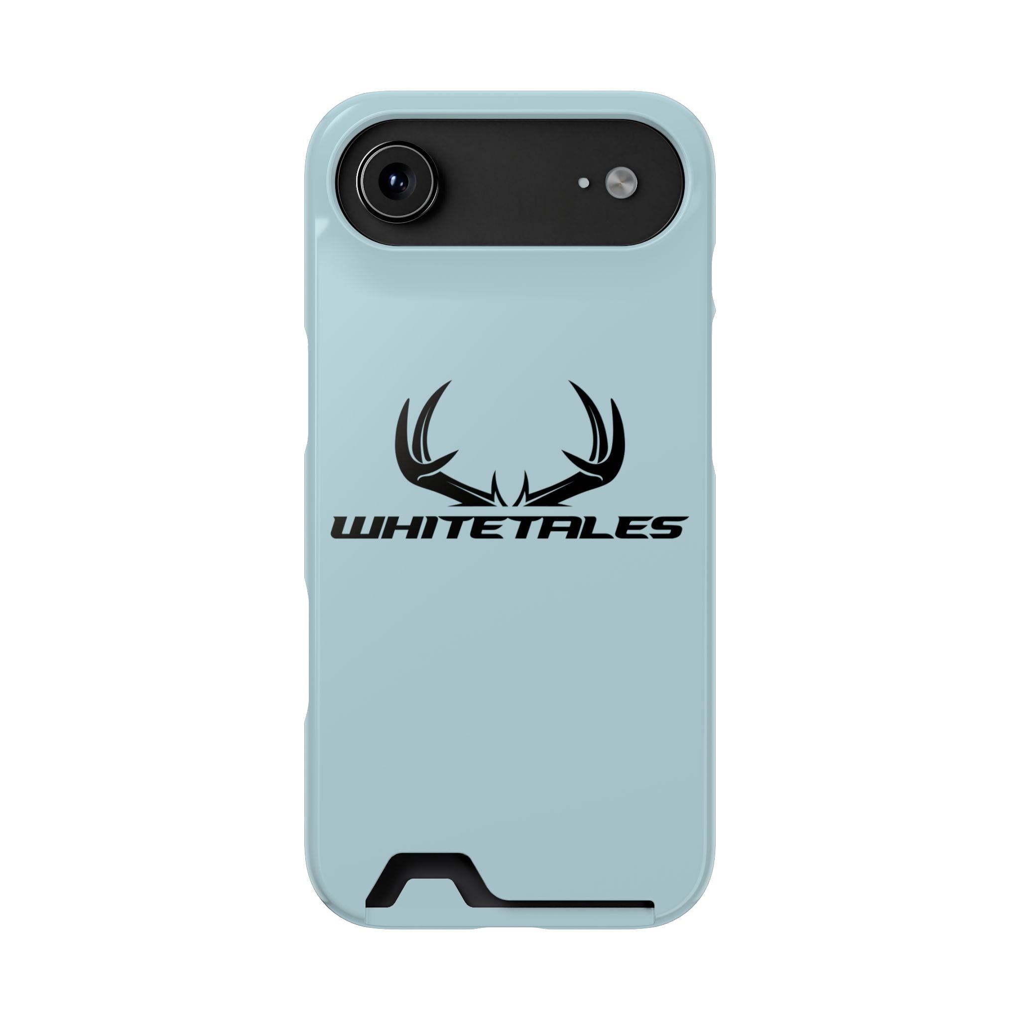 Whitetales Antler Phone Card Case — Slim RFID Card Holder Protective Cover