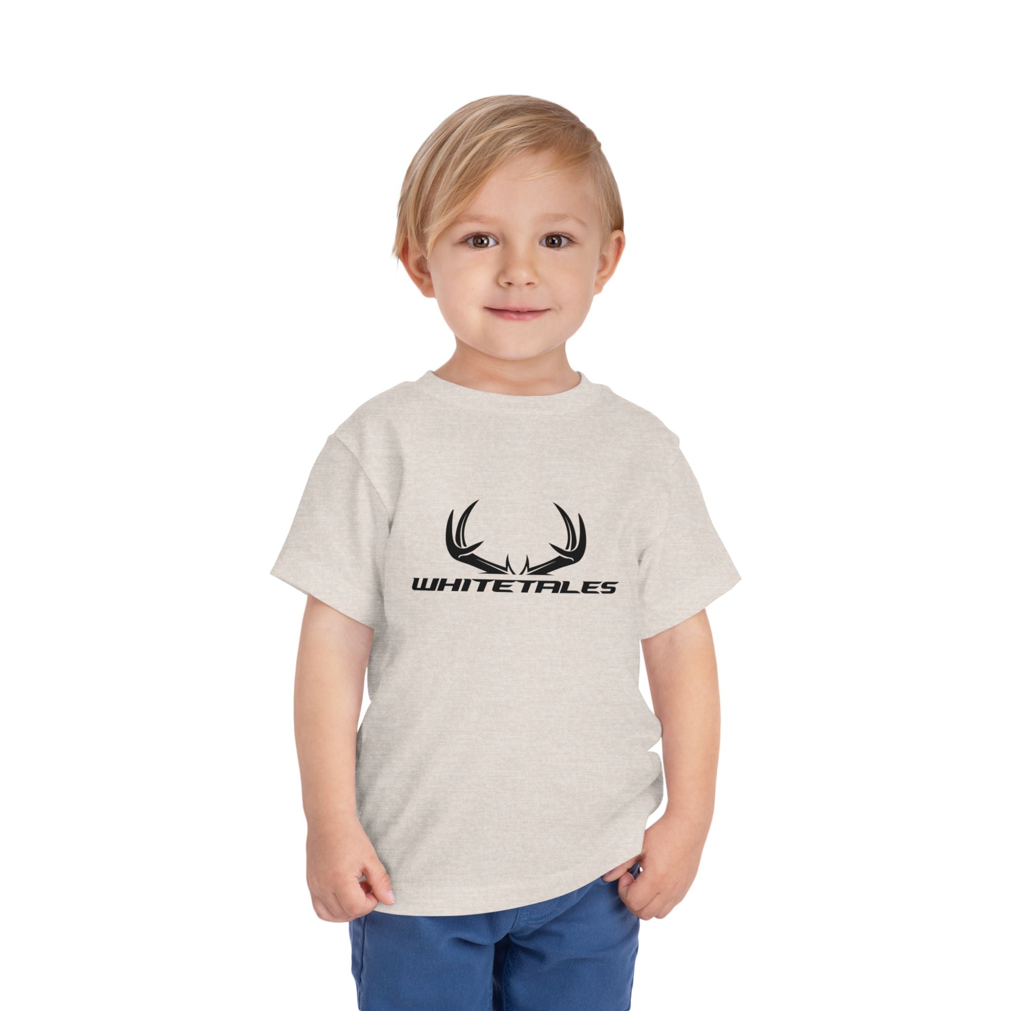 WhiteTales Antler Logo Toddler Tee
