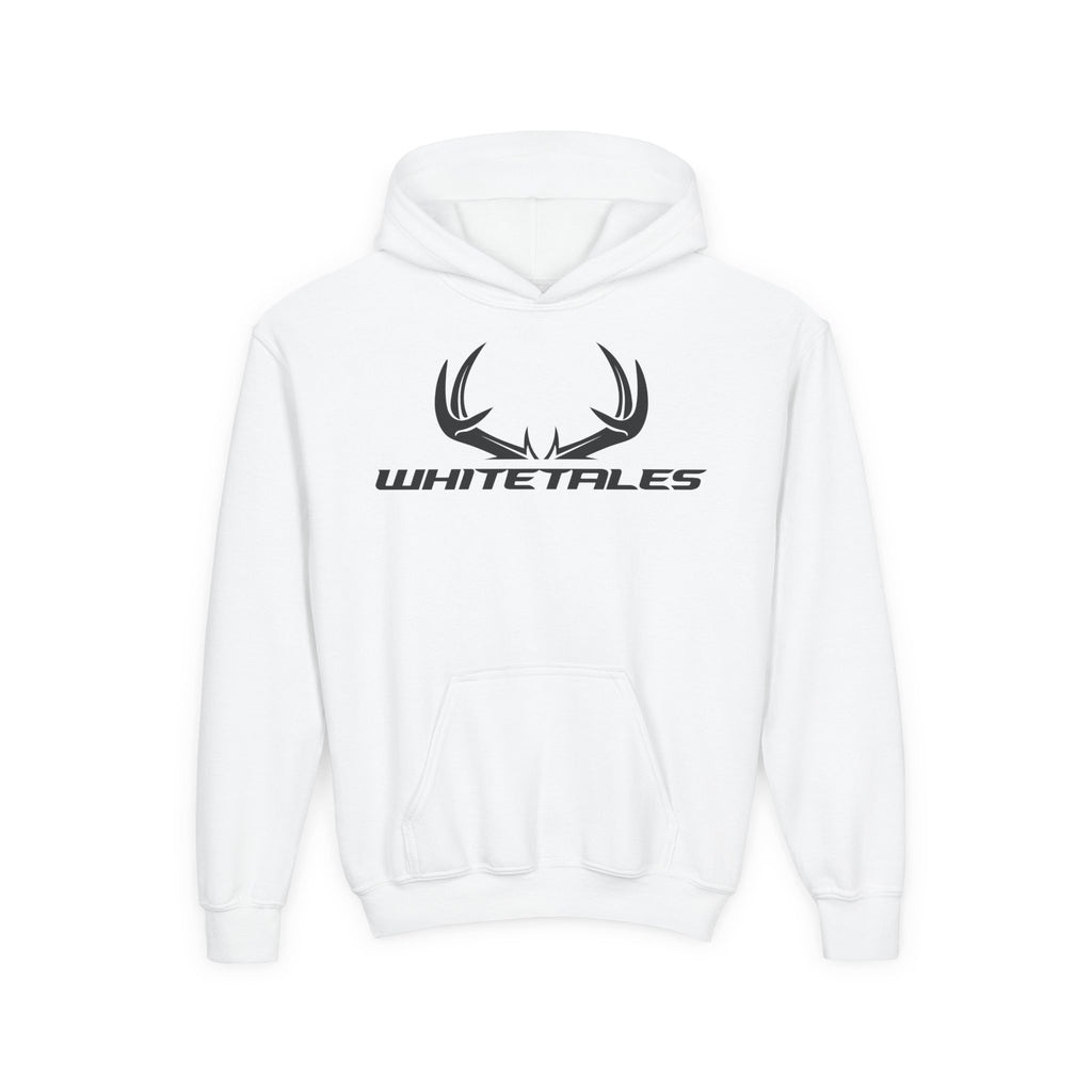 Youth Hoodie — WhiteTales Antler Logo Pullover