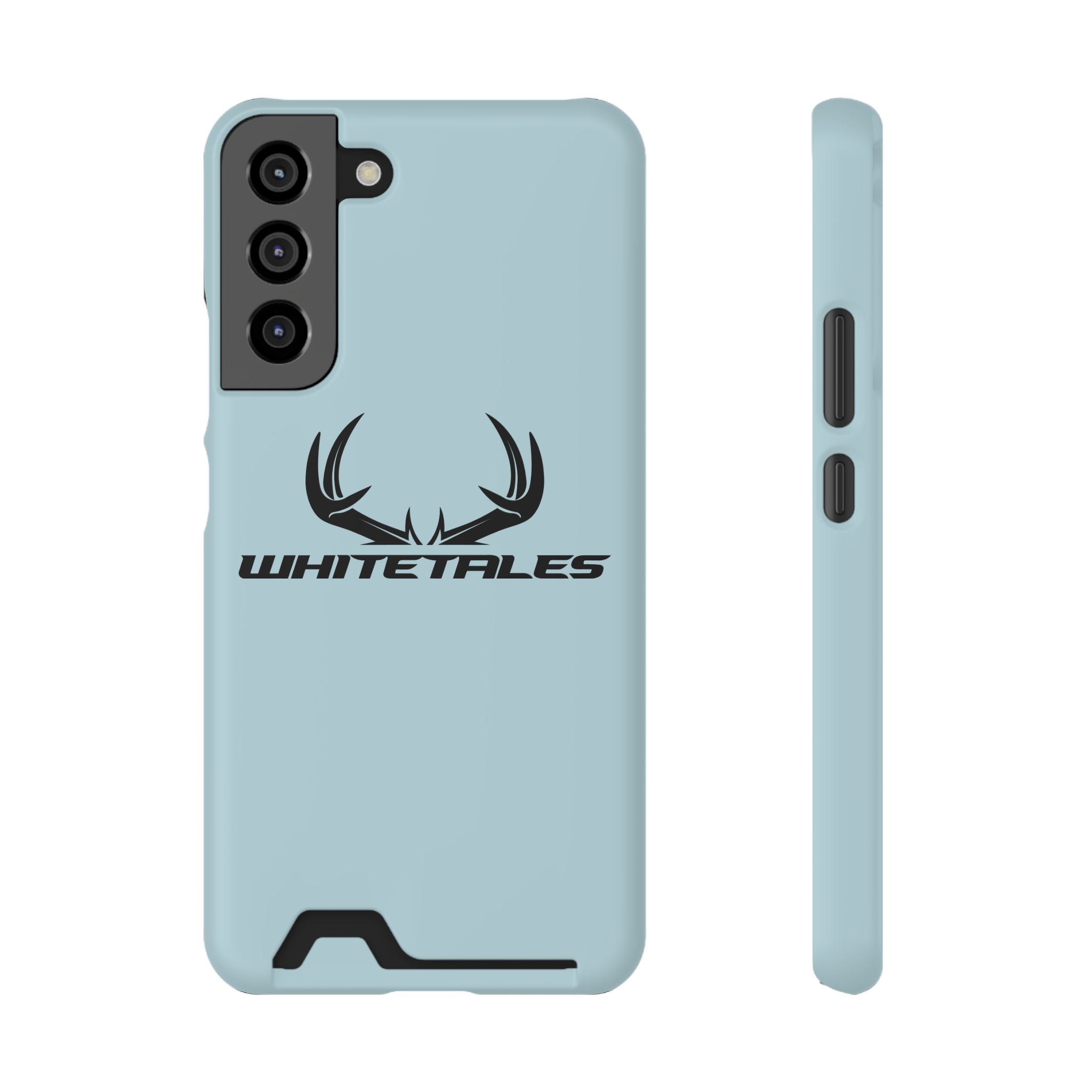 Whitetales Antler Phone Card Case — Slim RFID Card Holder Protective Cover