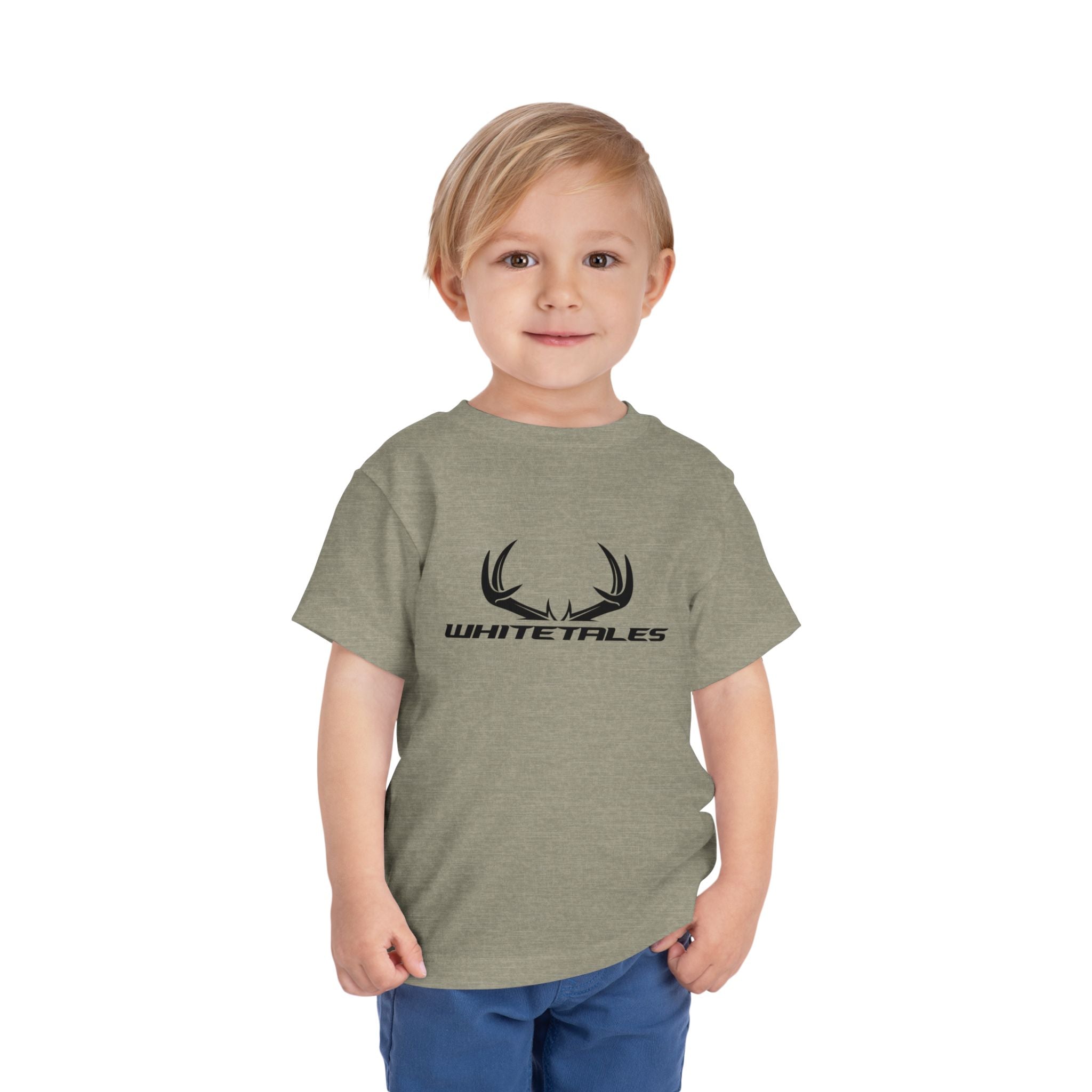 WhiteTales Antler Logo Toddler Tee