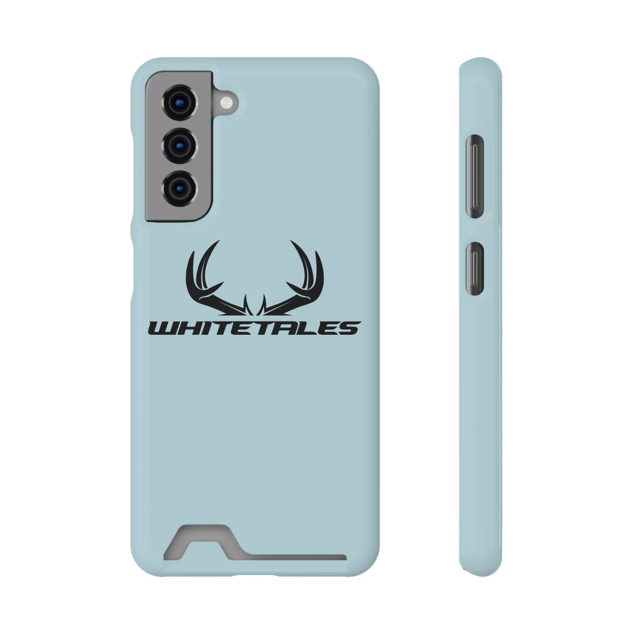 Whitetales Antler Phone Card Case — Slim RFID Card Holder Protective Cover
