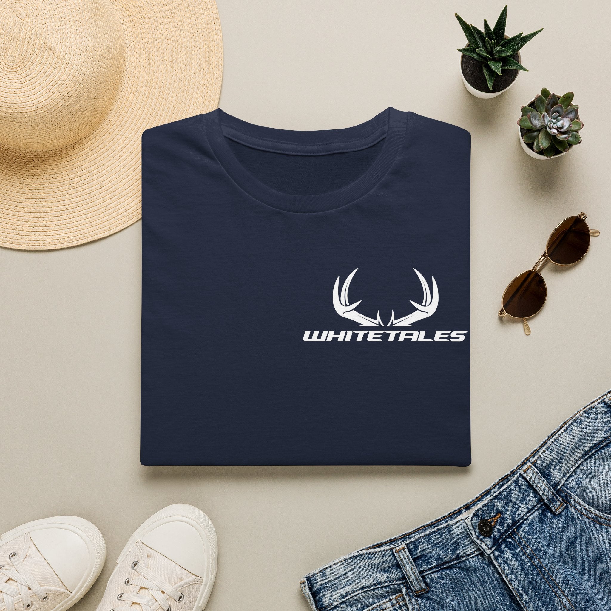 Whitetales Antler Logo T-Shirt
