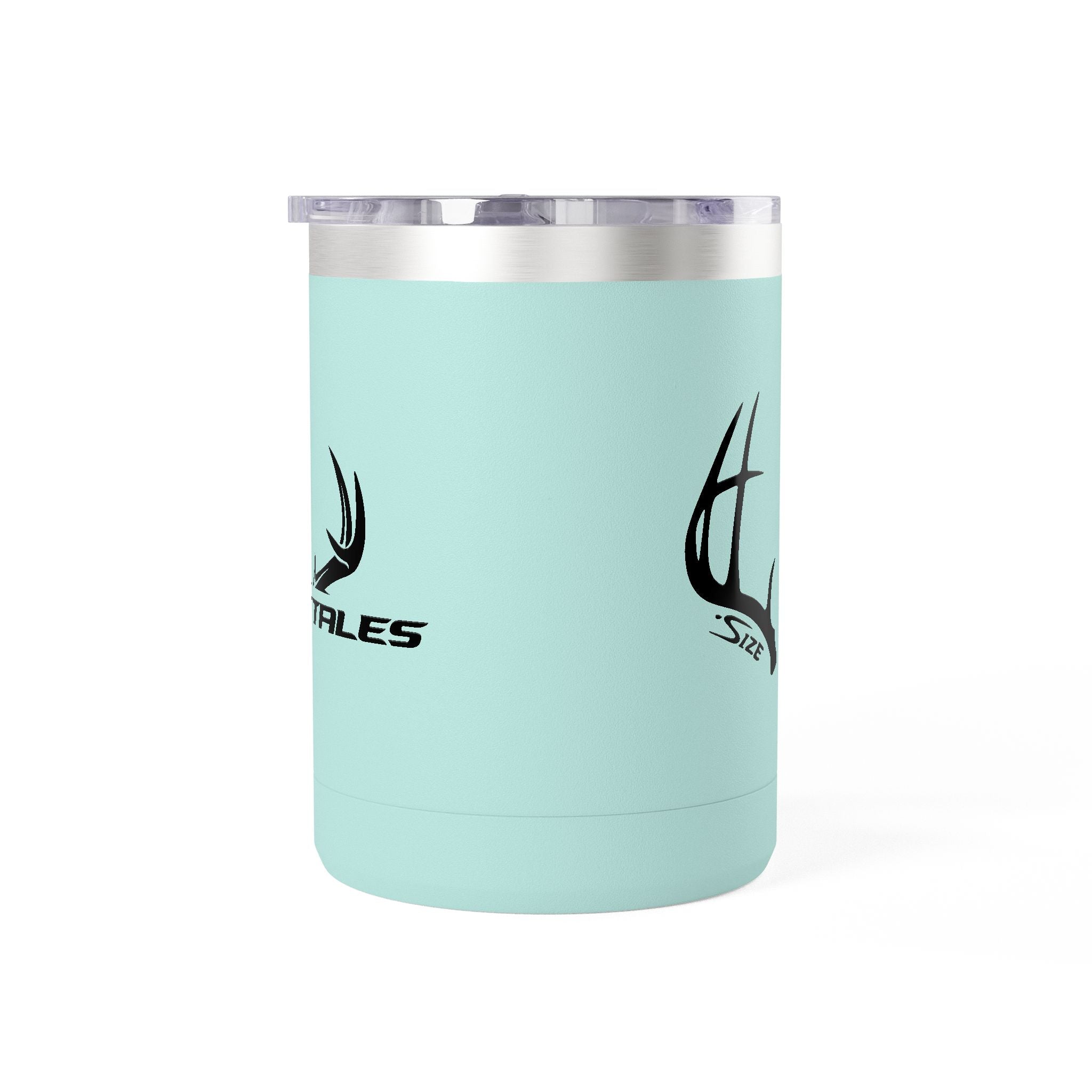 15oz Antler Tumbler Mug — 'Size Matters' Hunting Coffee Travel Cup