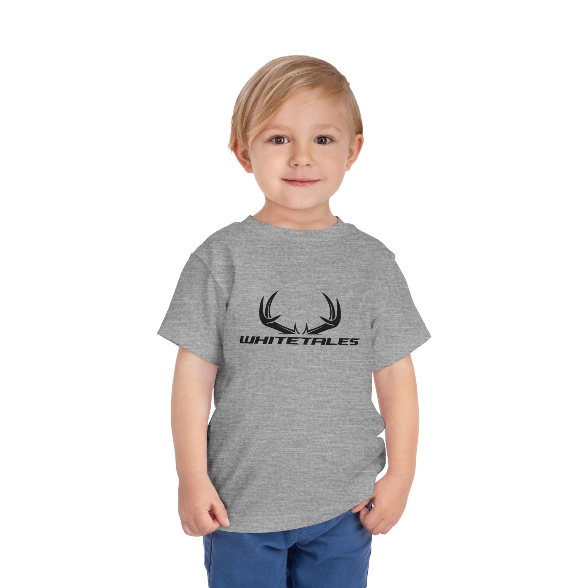 WhiteTales Antler Logo Toddler Tee