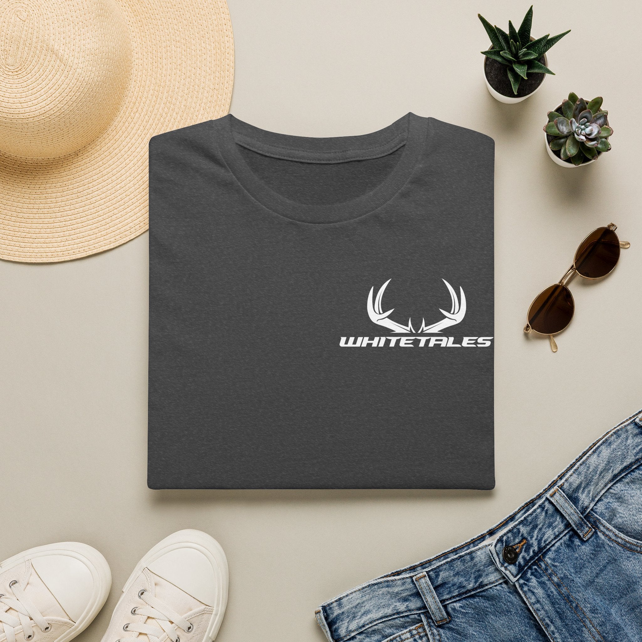Whitetales Antler and Size Matters Logo T-Shirt