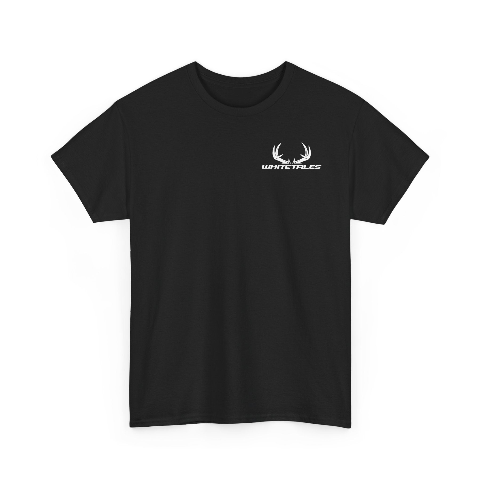 Whitetales Antler Logo T-Shirt — Outdoor Hunting Tee