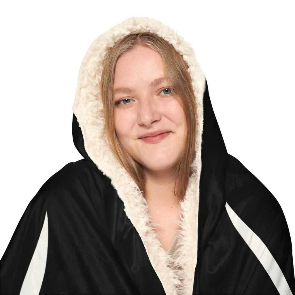 Whitetales Antler Hooded Blanket — Cozy Sherpa Snuggle Throw for Outdoorsmen & Hunters