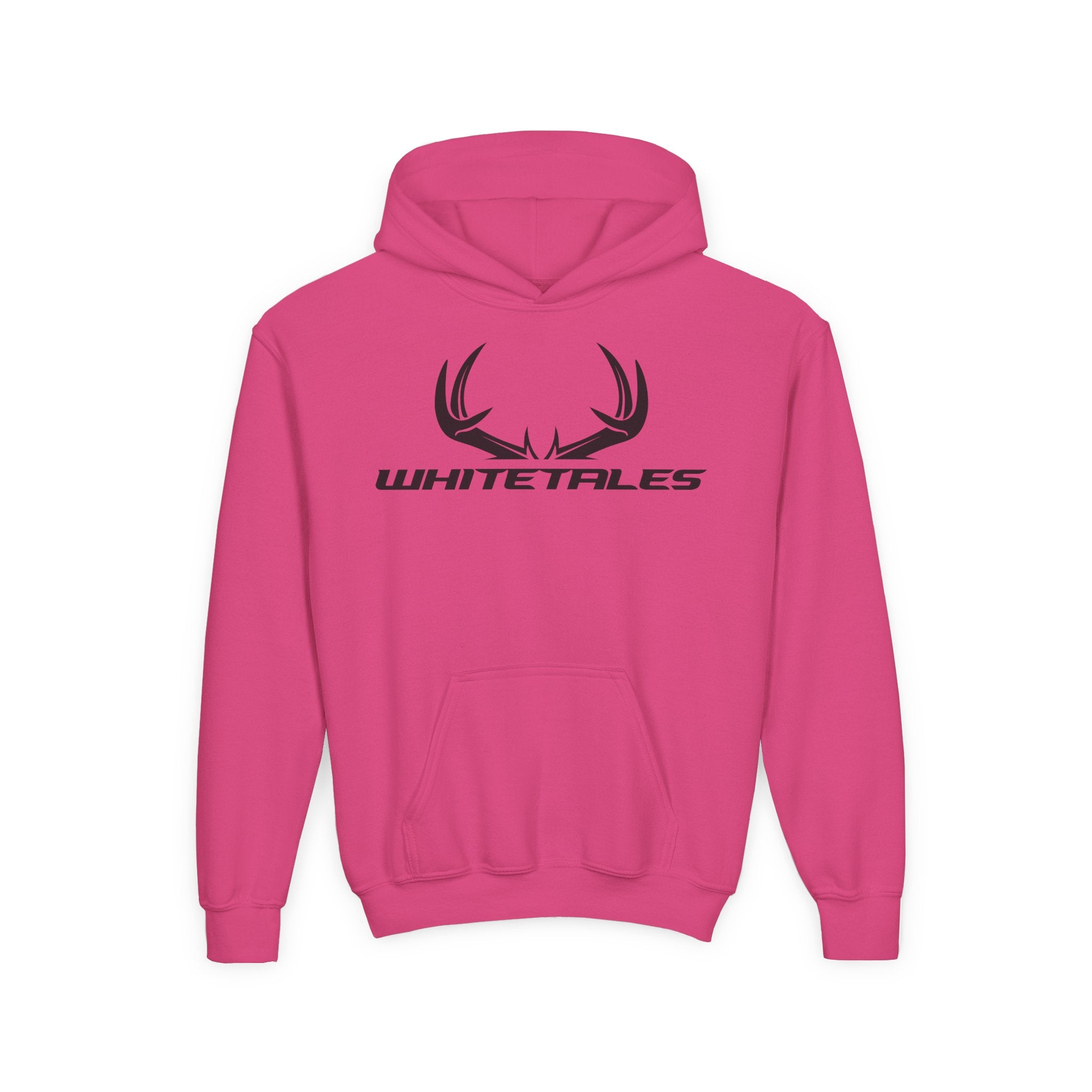 Youth Hoodie — WhiteTales Antler Logo Pullover