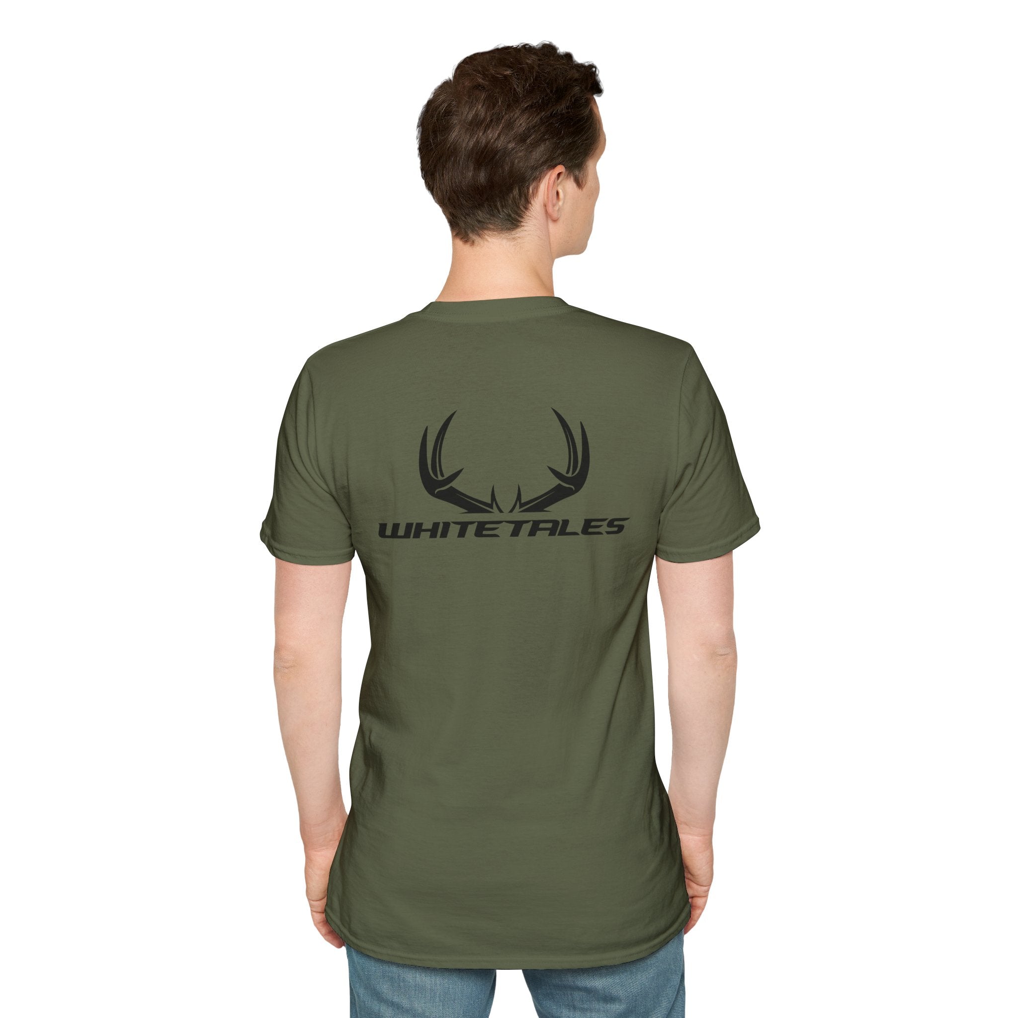 Whitetales Antler Logo T-Shirt