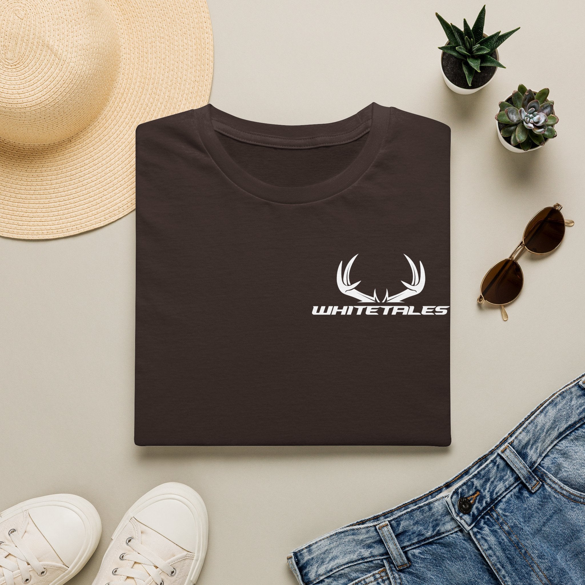 Whitetales Whitetails T-Shirt — Minimal Hunting Logo Tee