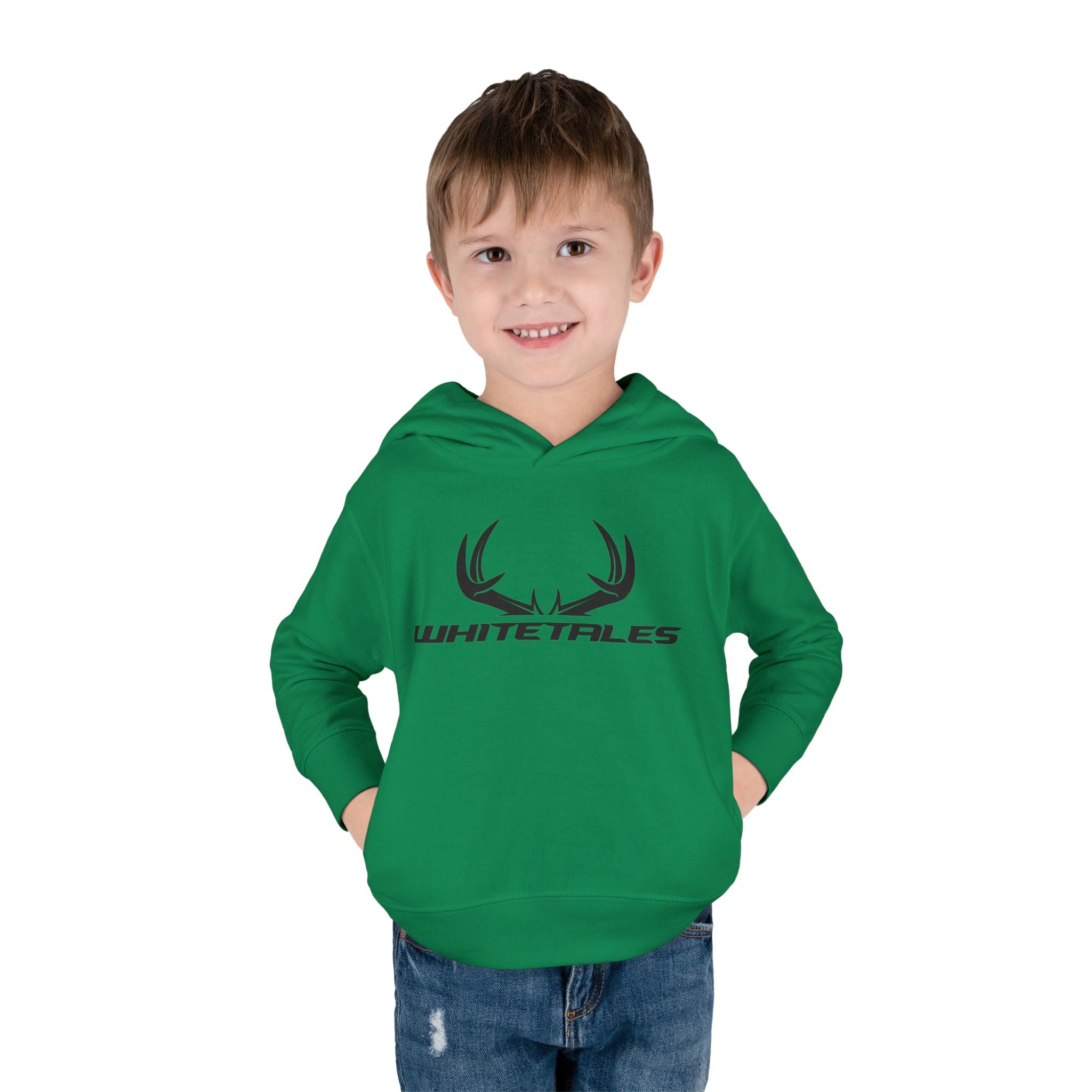 Youth Whitetales Toddler Hoodie — Antler Logo Toddler Pullover Fleece