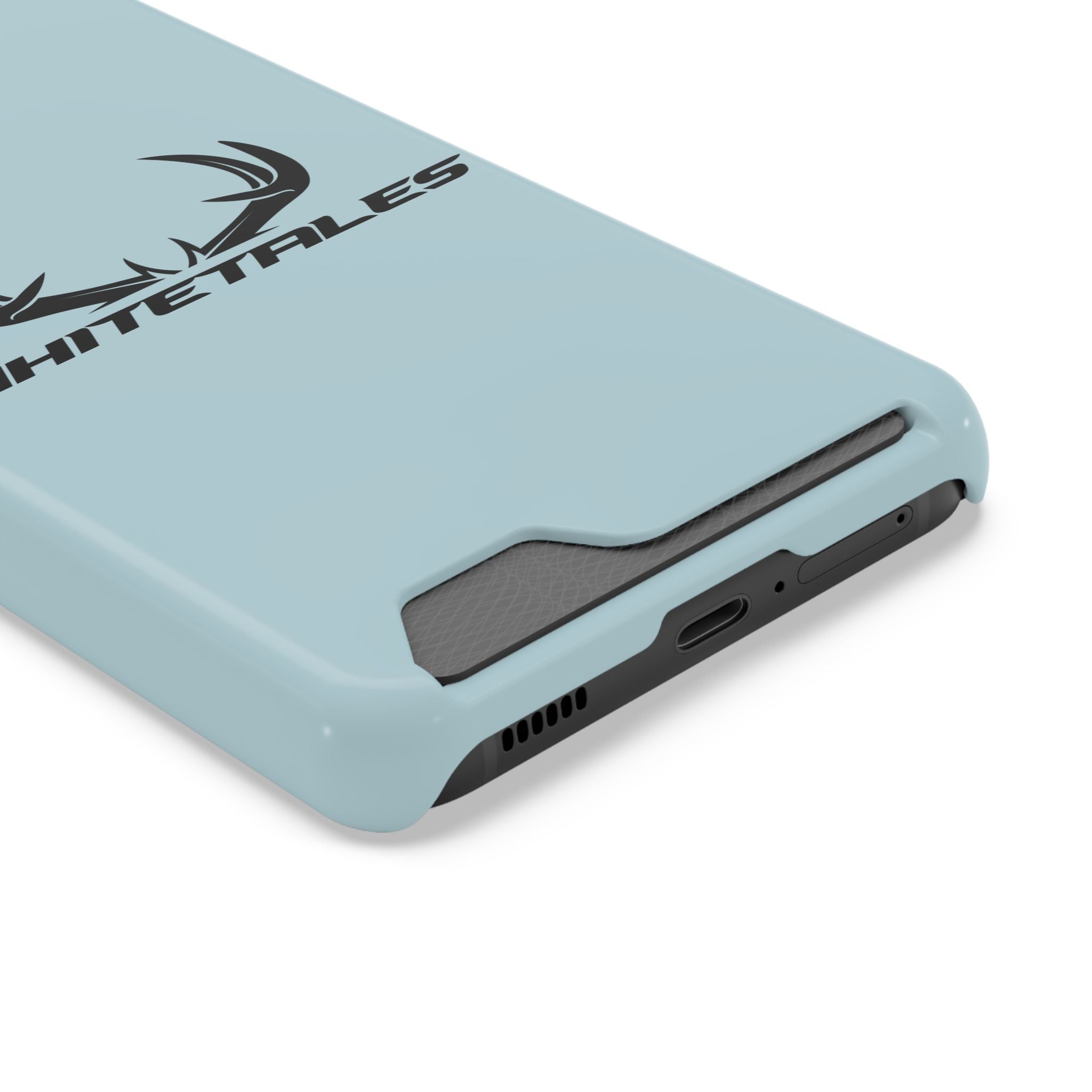 Whitetales Antler Phone Card Case — Slim RFID Card Holder Protective Cover
