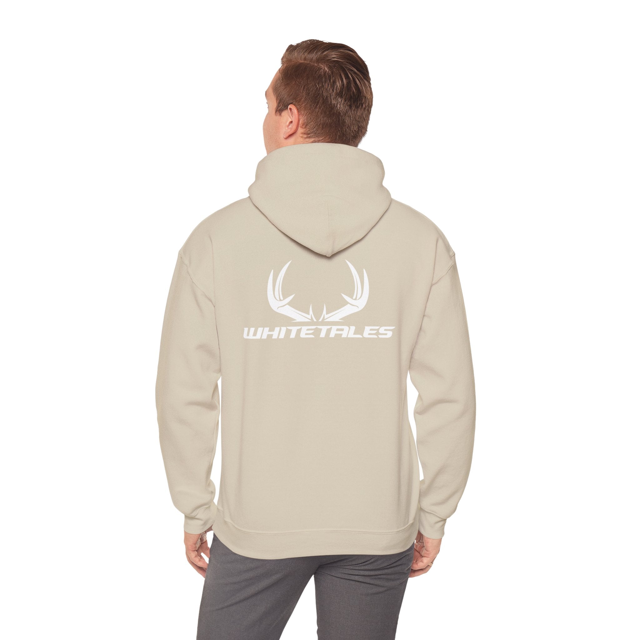 Blank White Hoodie — Classic Unisex Hooded Sweatshirt