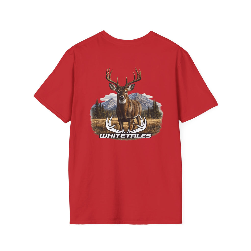 WhiteTales Whitetail Logo T‑Shirt — Small Chest Emblem ‘SIMPLESTYLE’