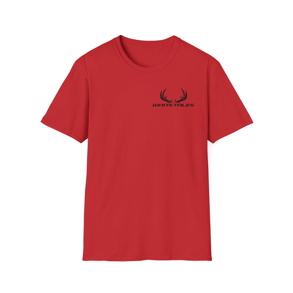Whitetales Antler Quote T-Shirt — Minimal Hunting Graphic Tee