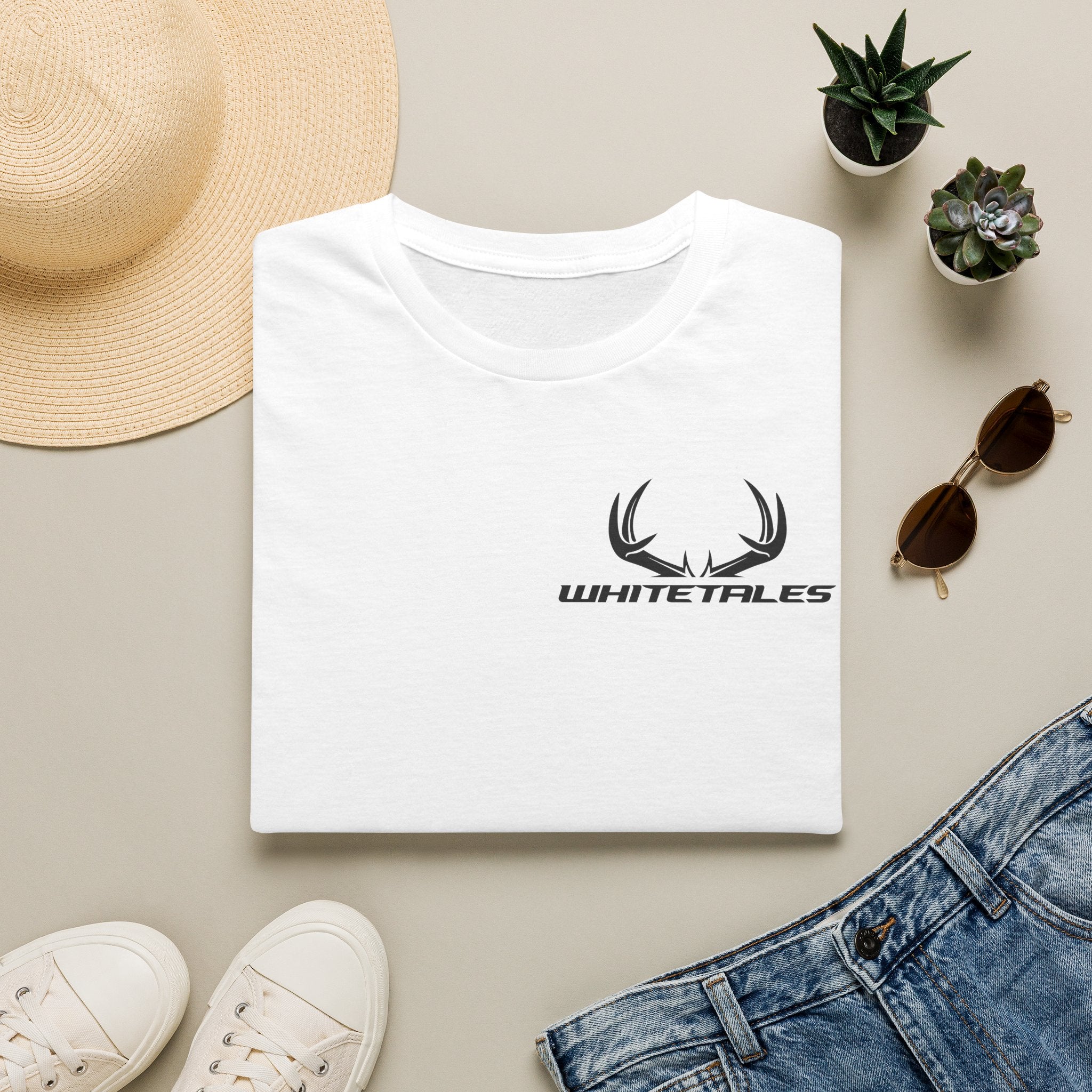 Whitetales Antler Logo T-Shirt
