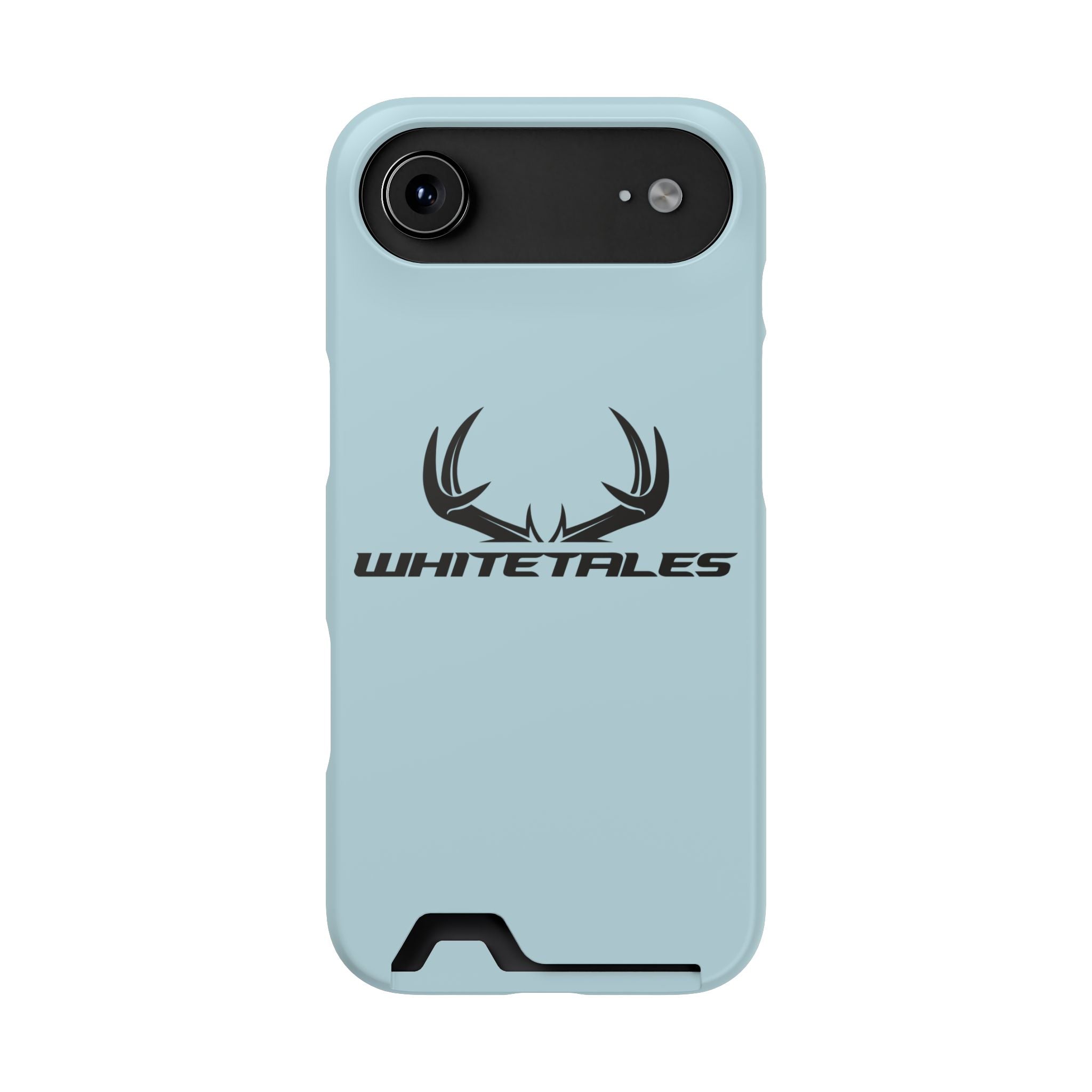 Whitetales Antler Phone Card Case — Slim RFID Card Holder Protective Cover