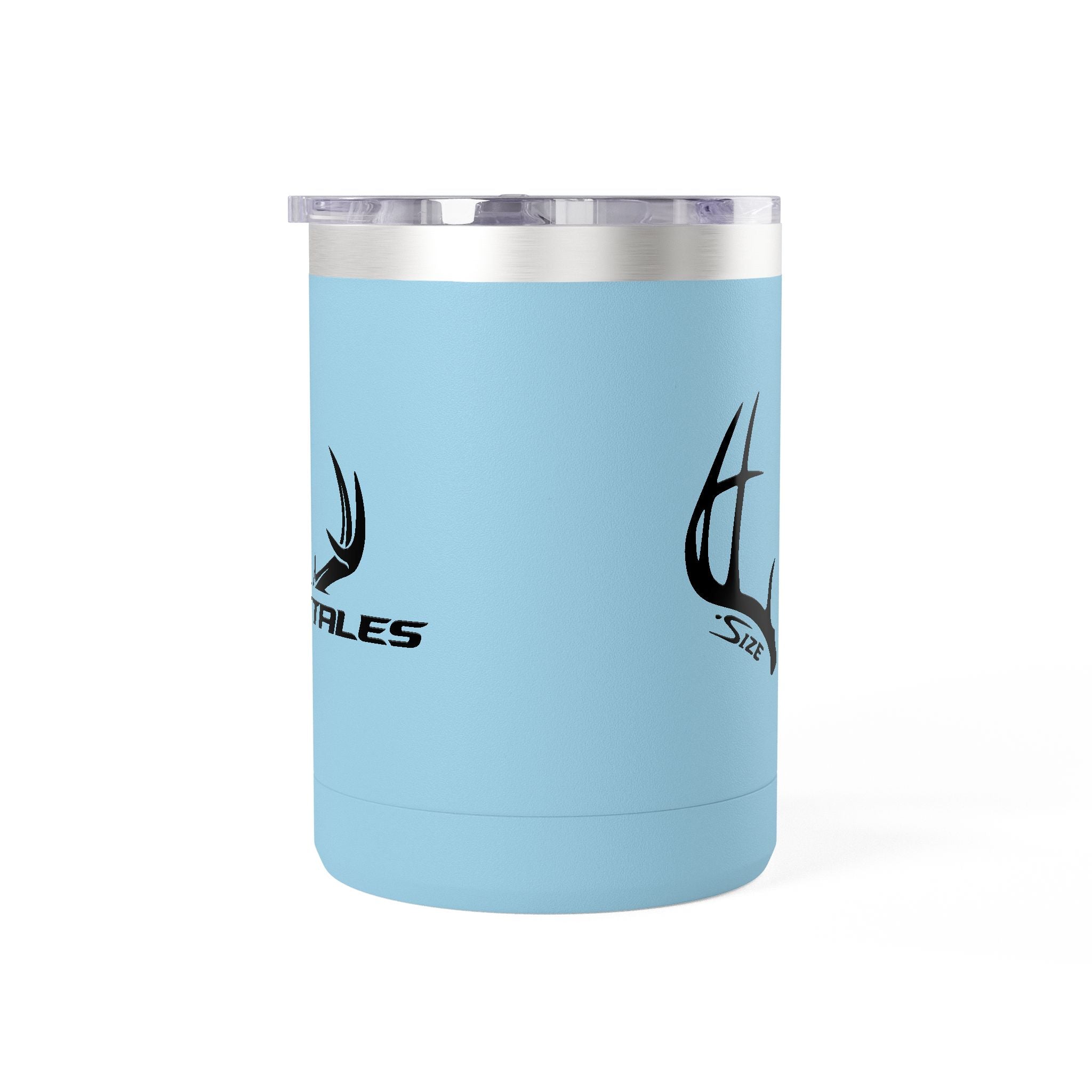 15oz Antler Tumbler Mug — 'Size Matters' Hunting Coffee Travel Cup