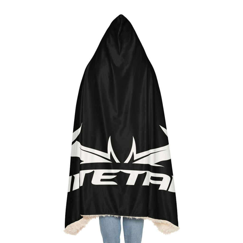 Whitetales Antler Hooded Blanket — Cozy Sherpa Snuggle Throw for Outdoorsmen & Hunters