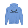 Youth Hoodie — WhiteTales Antler Logo Pullover