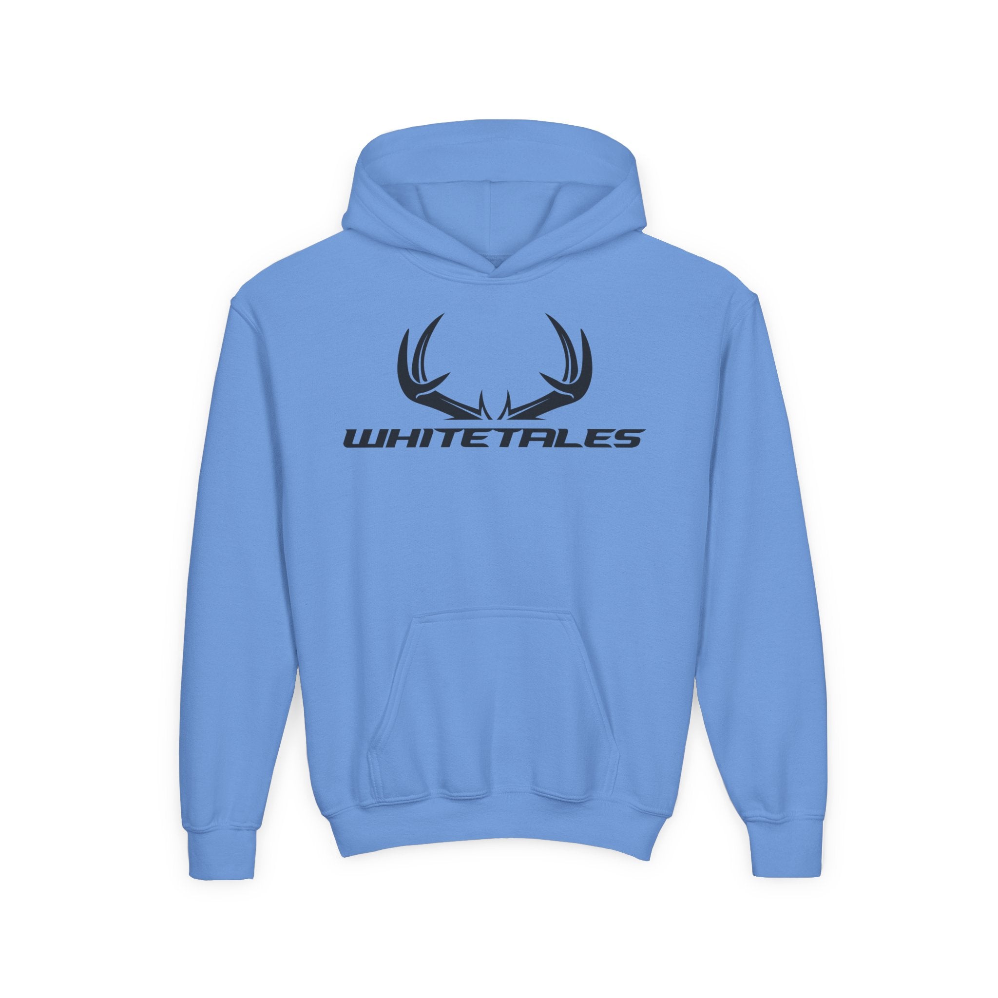 Youth Hoodie — WhiteTales Antler Logo Pullover