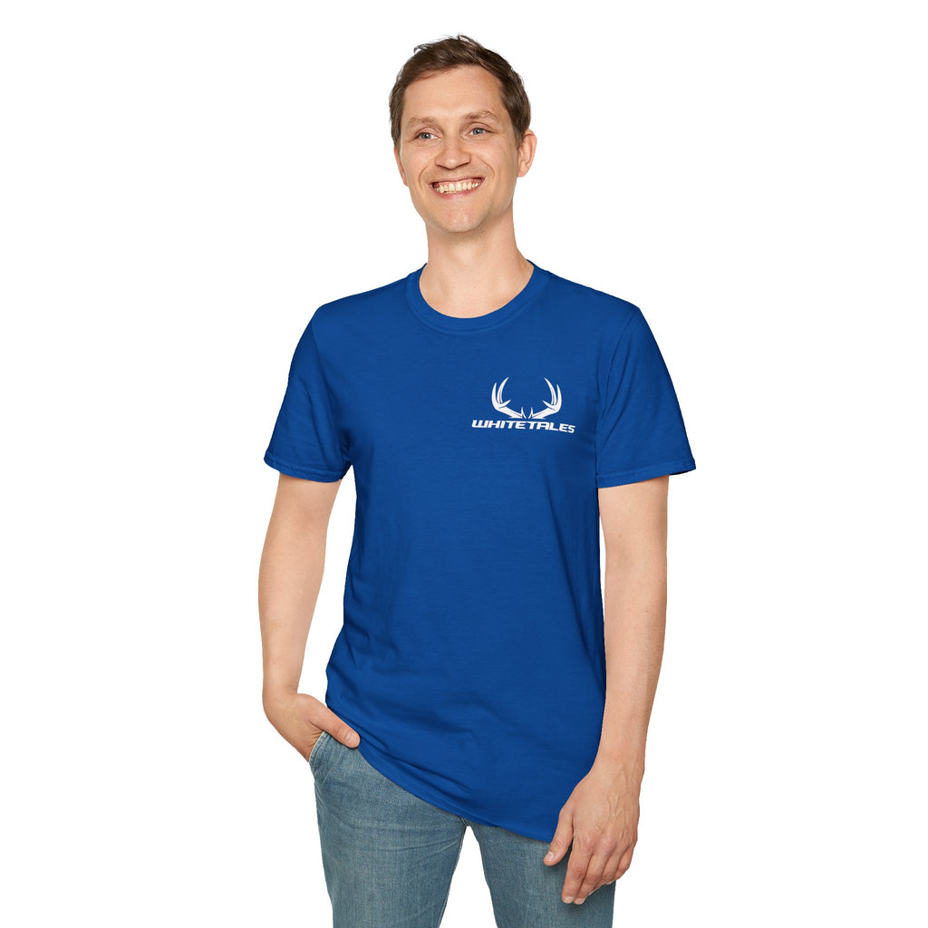 Whitetales Antler and Size Matters Logo T-Shirt