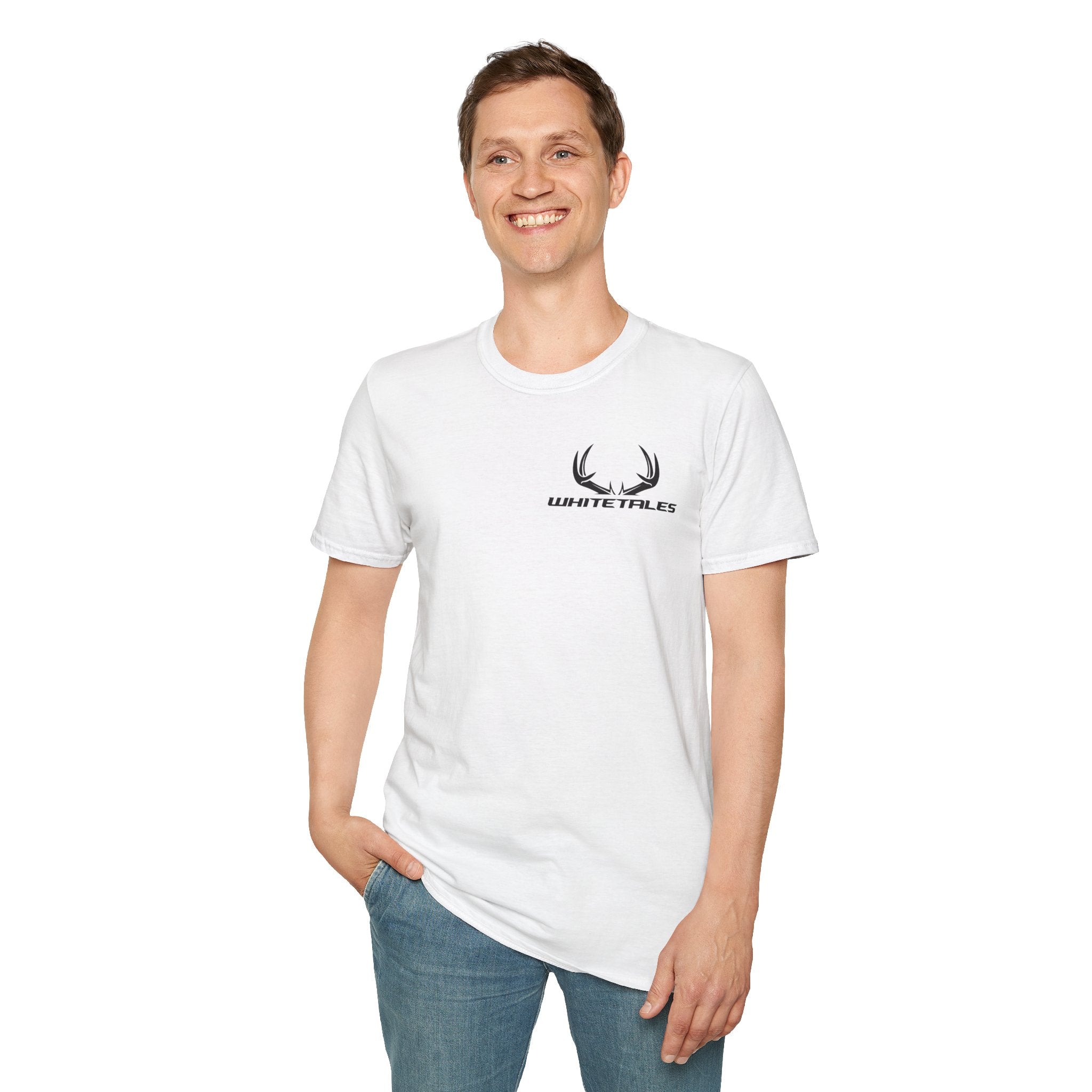 Whitetales Antler Logo T-Shirt