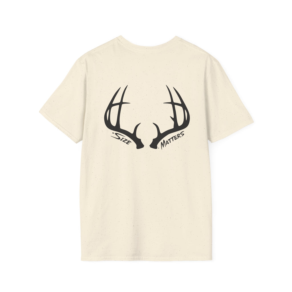 Whitetales Antler and Size Matters Logo T-Shirt