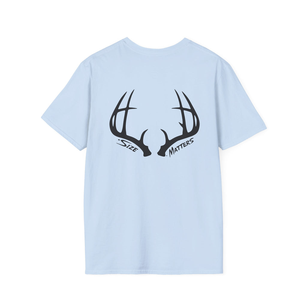 Whitetales Antler and Size Matters Logo T-Shirt