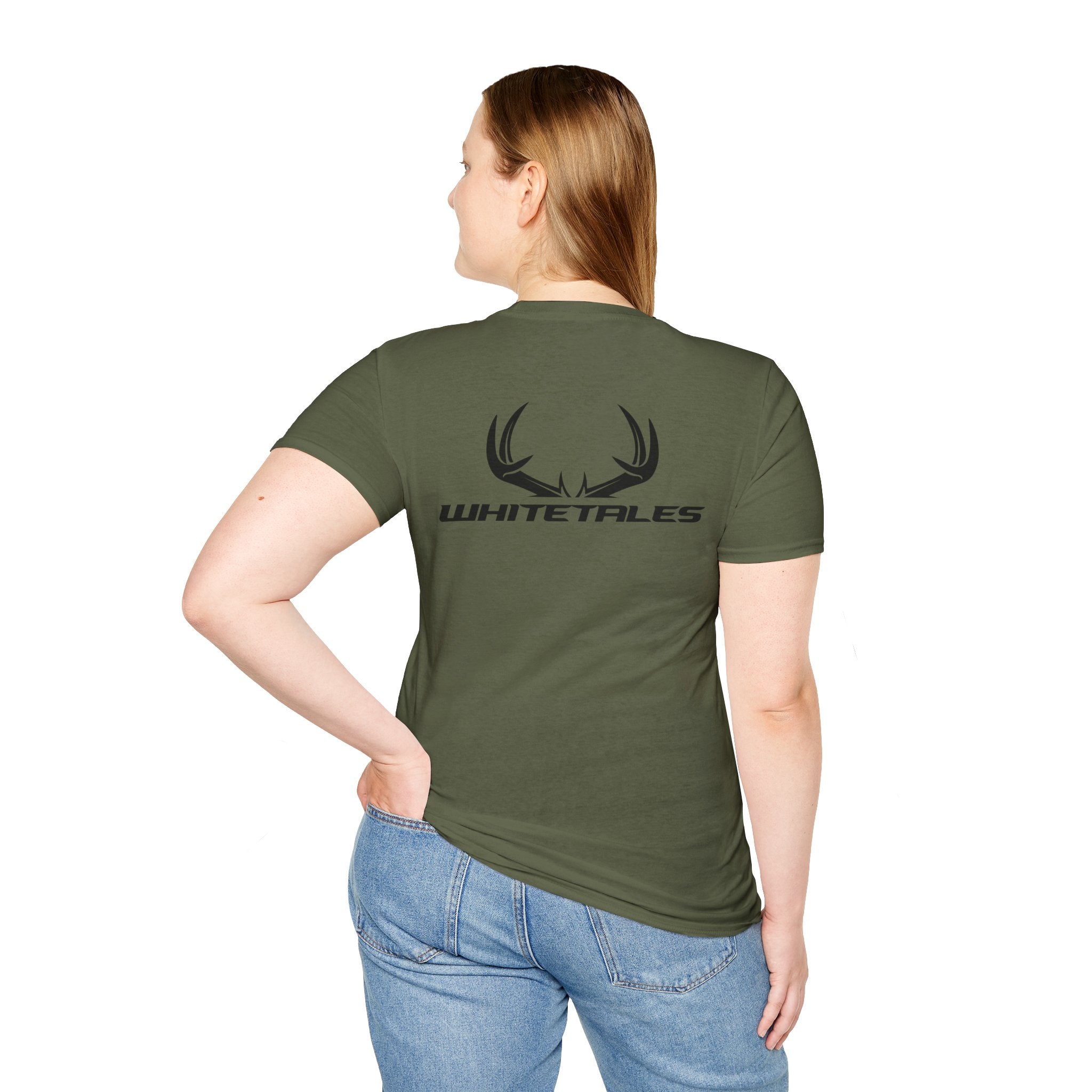 Whitetales Antler Logo T-Shirt