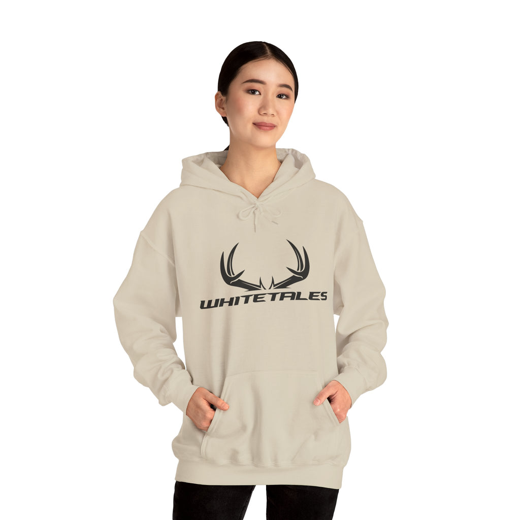 Whitetales Antler Hoodie – 'Size Matters' Hunting Sweatshirt