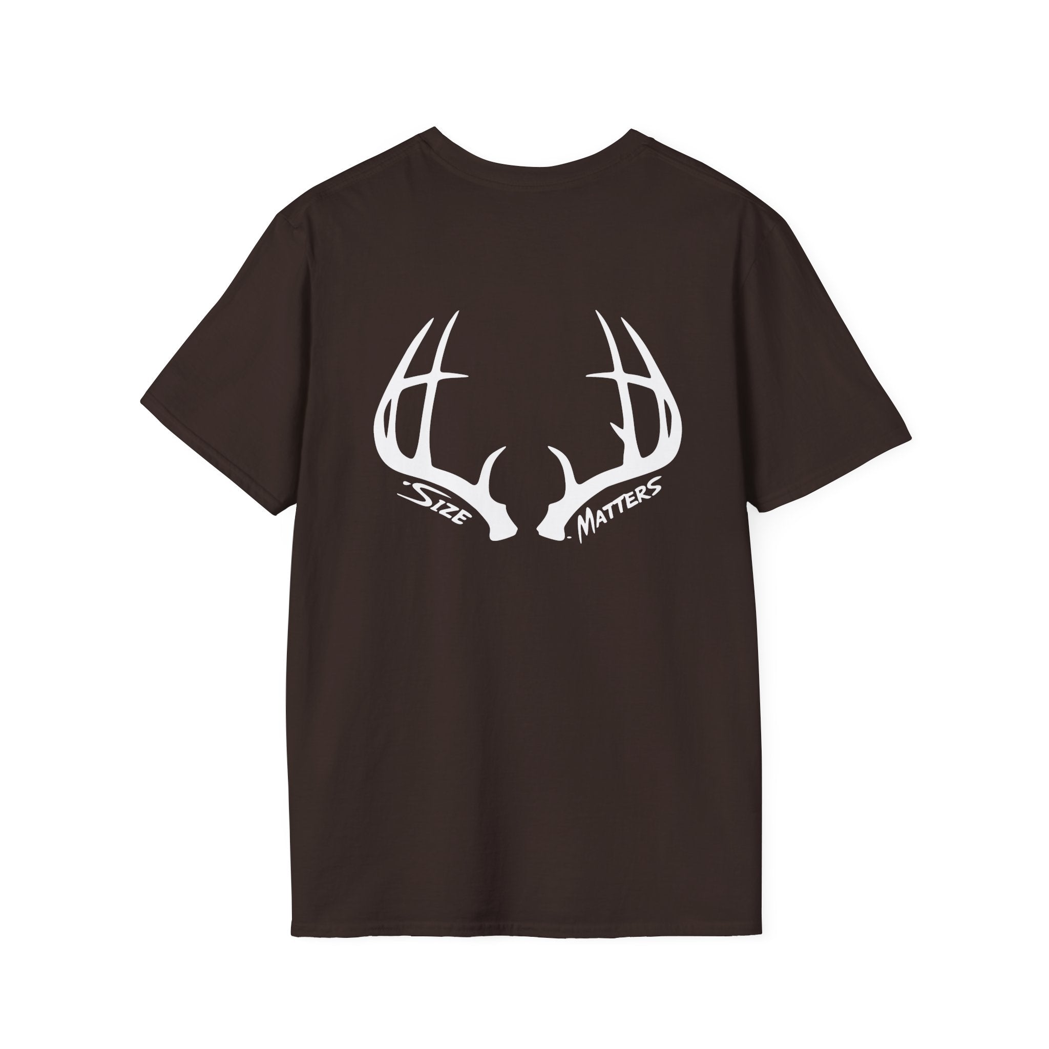 Whitetales Antler and Size Matters Logo T-Shirt