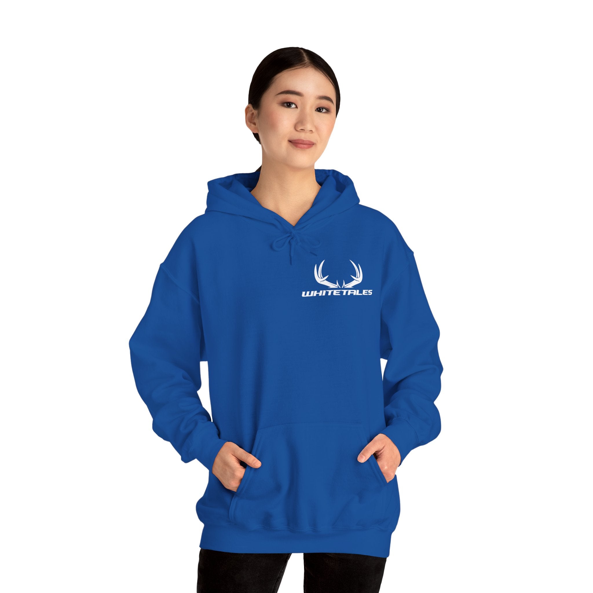Blank White Hoodie — Classic Unisex Hooded Sweatshirt