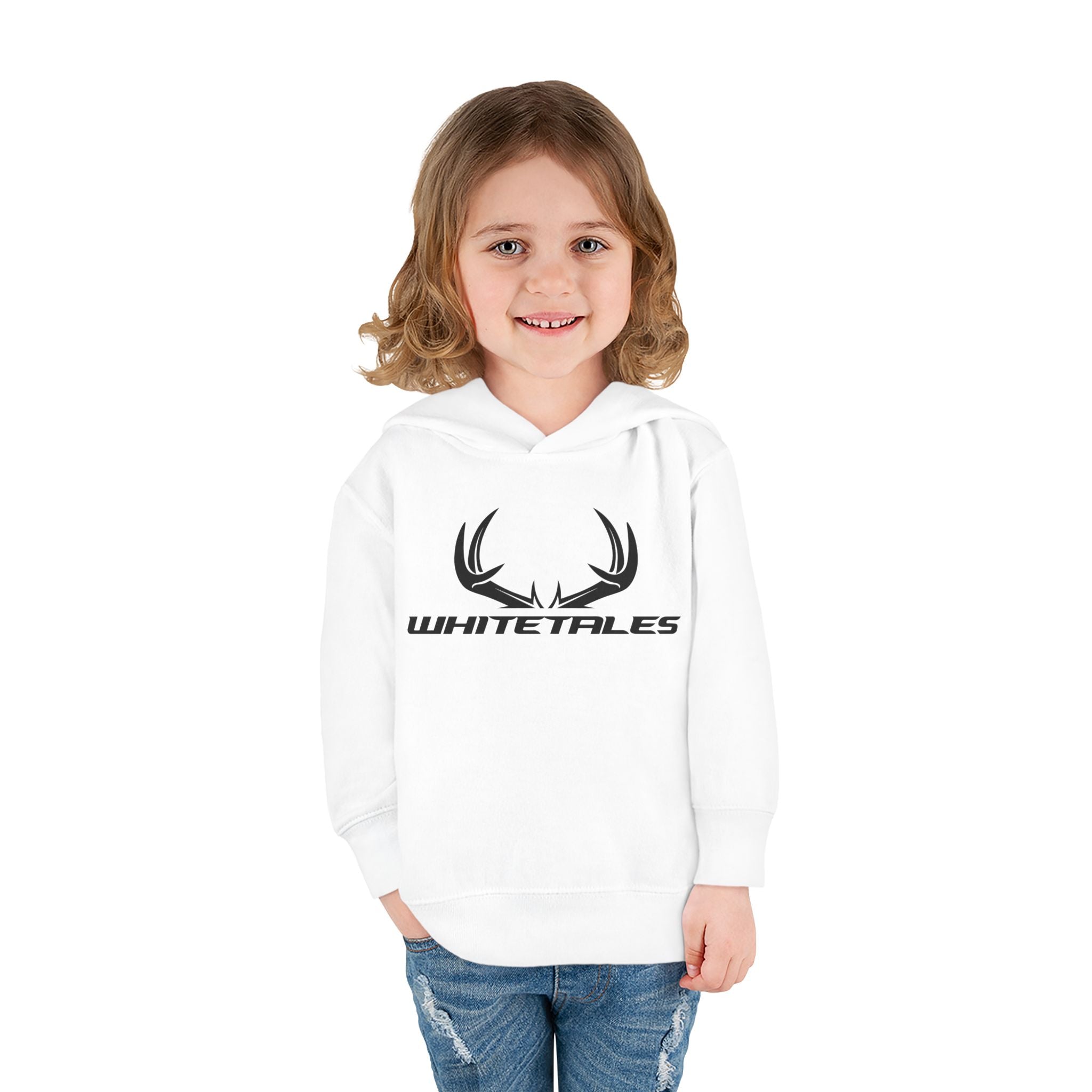 Youth Whitetales Toddler Hoodie — Antler Logo Toddler Pullover Fleece