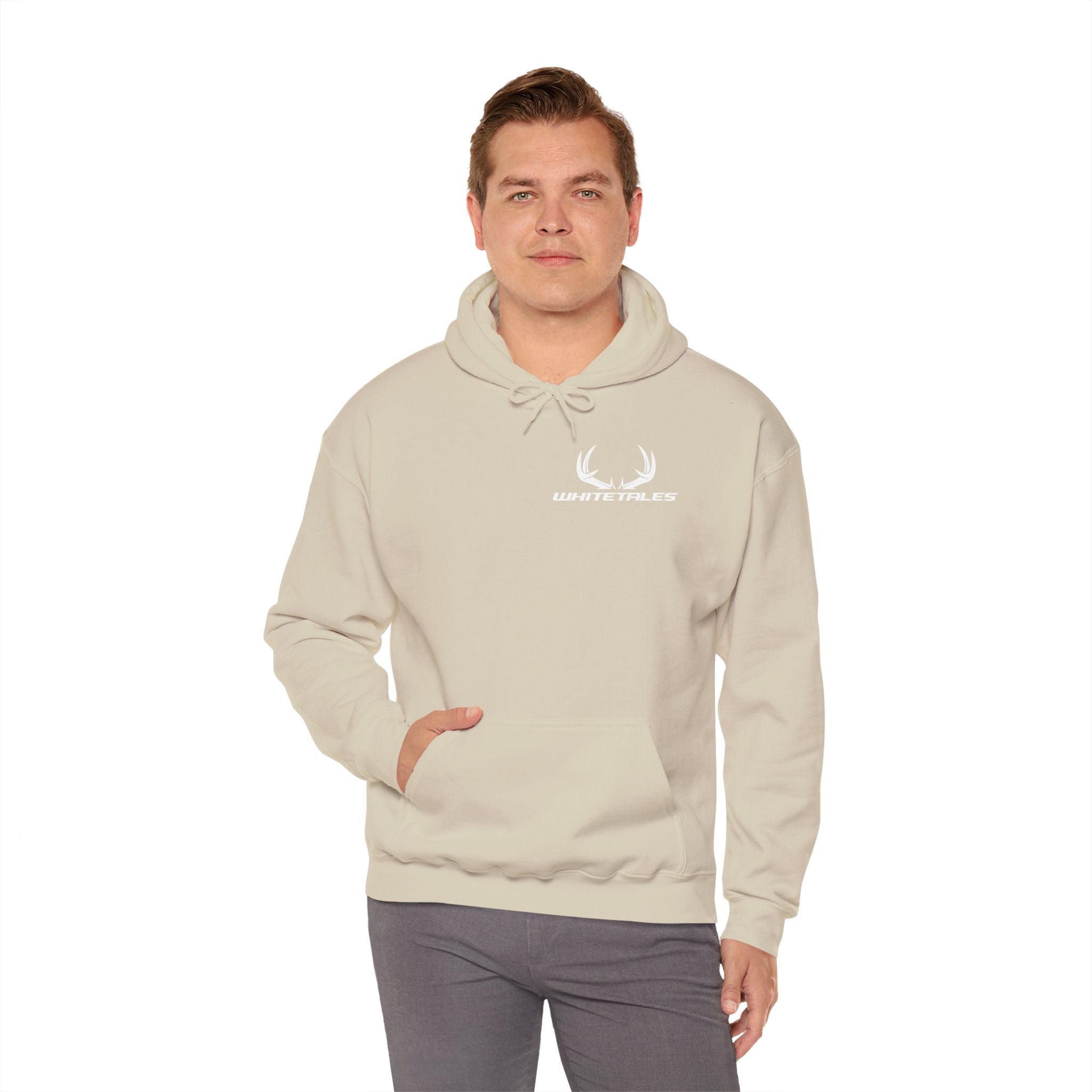 Blank White Hoodie — Classic Unisex Hooded Sweatshirt