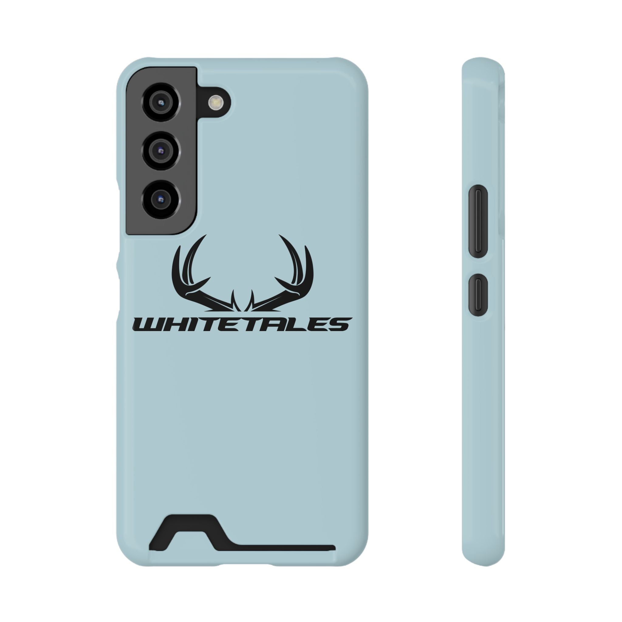 Whitetales Antler Phone Card Case — Slim RFID Card Holder Protective Cover