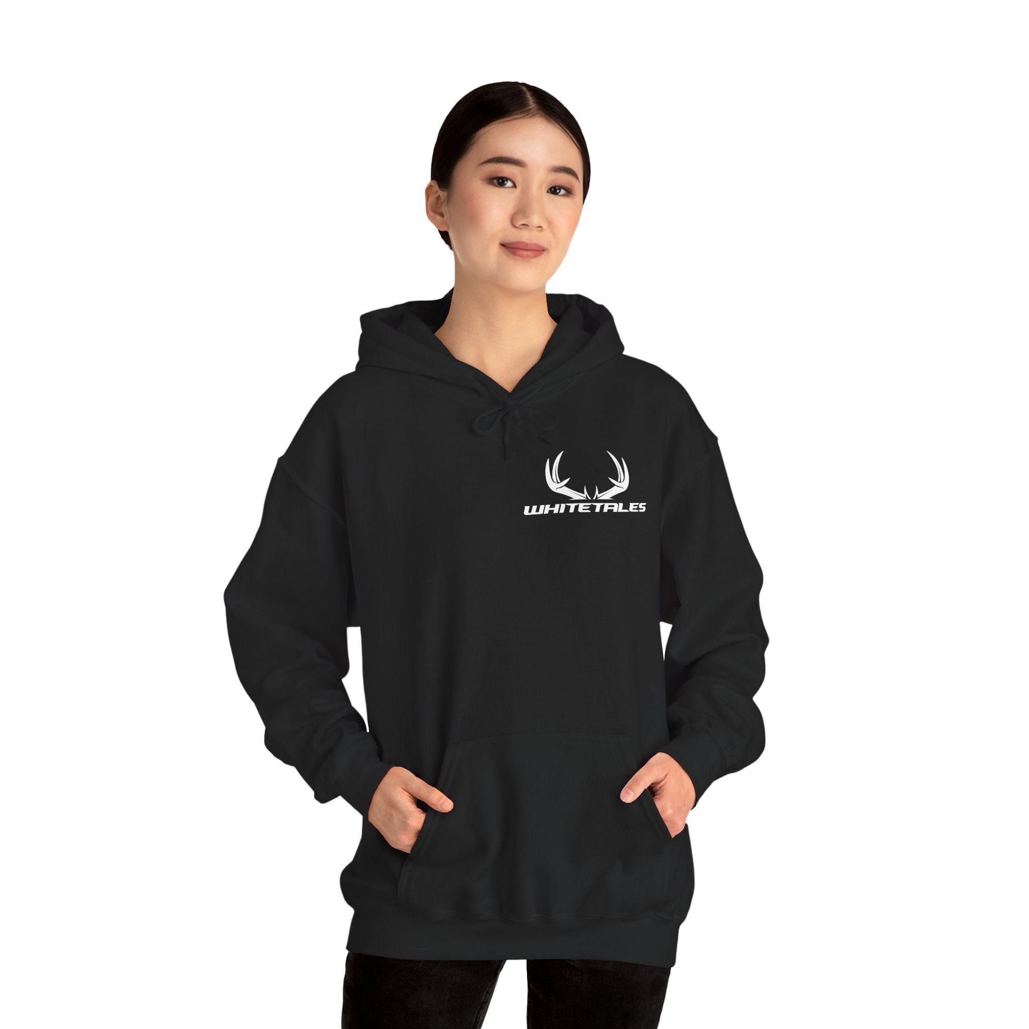 Blank White Hoodie — Classic Unisex Hooded Sweatshirt