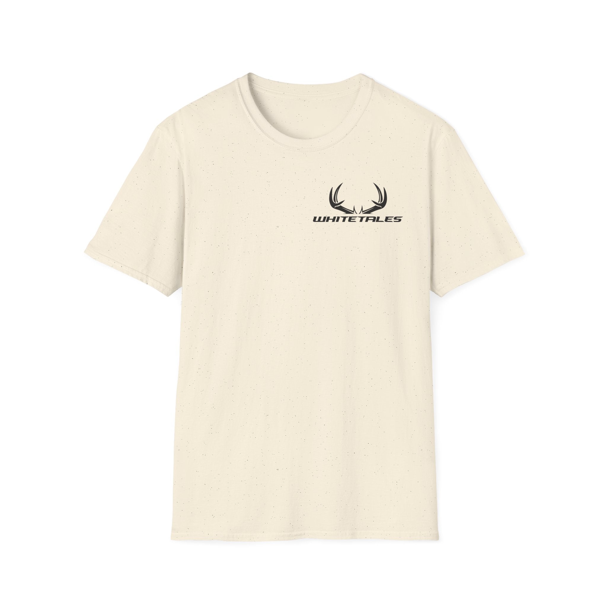 Whitetales Antler Black Lab T‑Shirt — Minimal Outdoors Hunting Tee